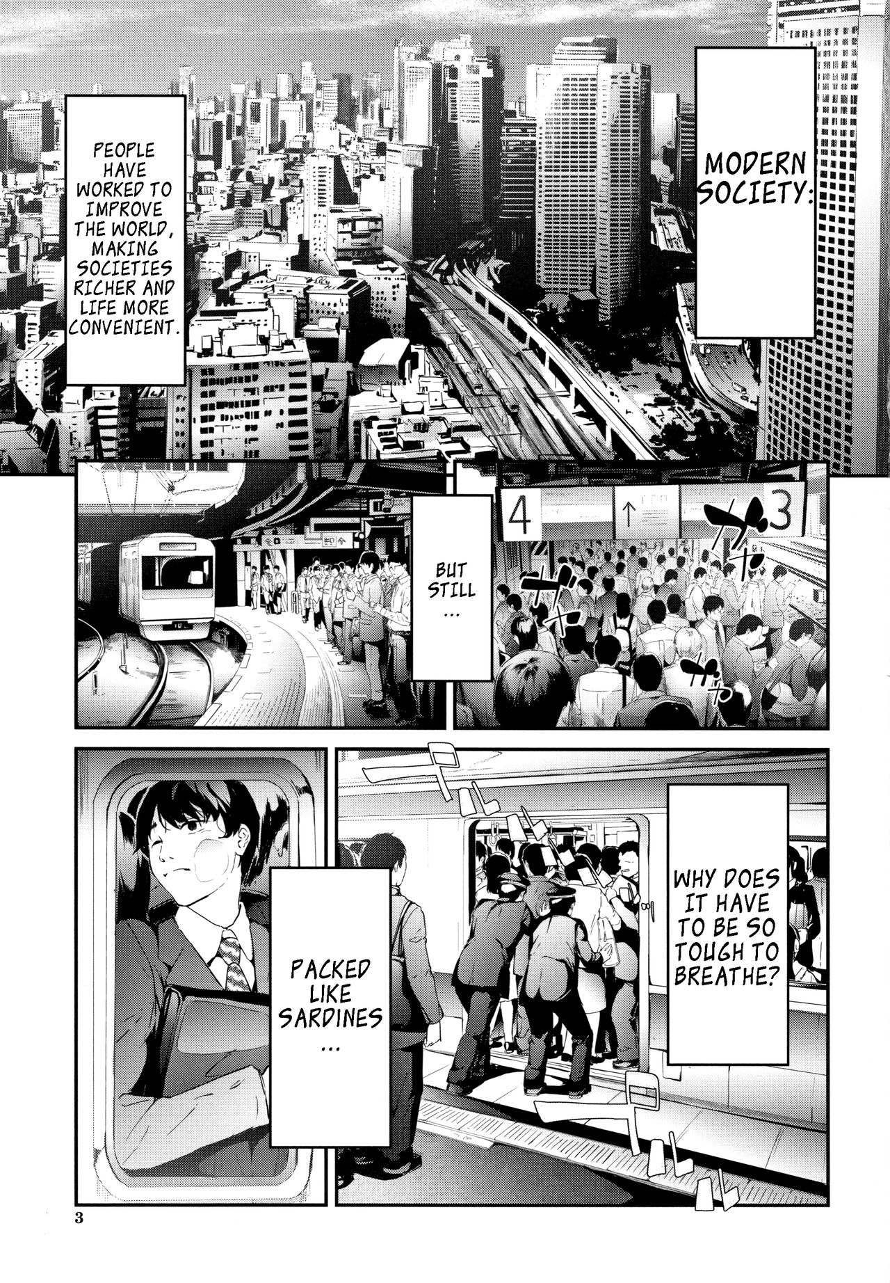 Female Molester Train Ch. 1 -2 page 4