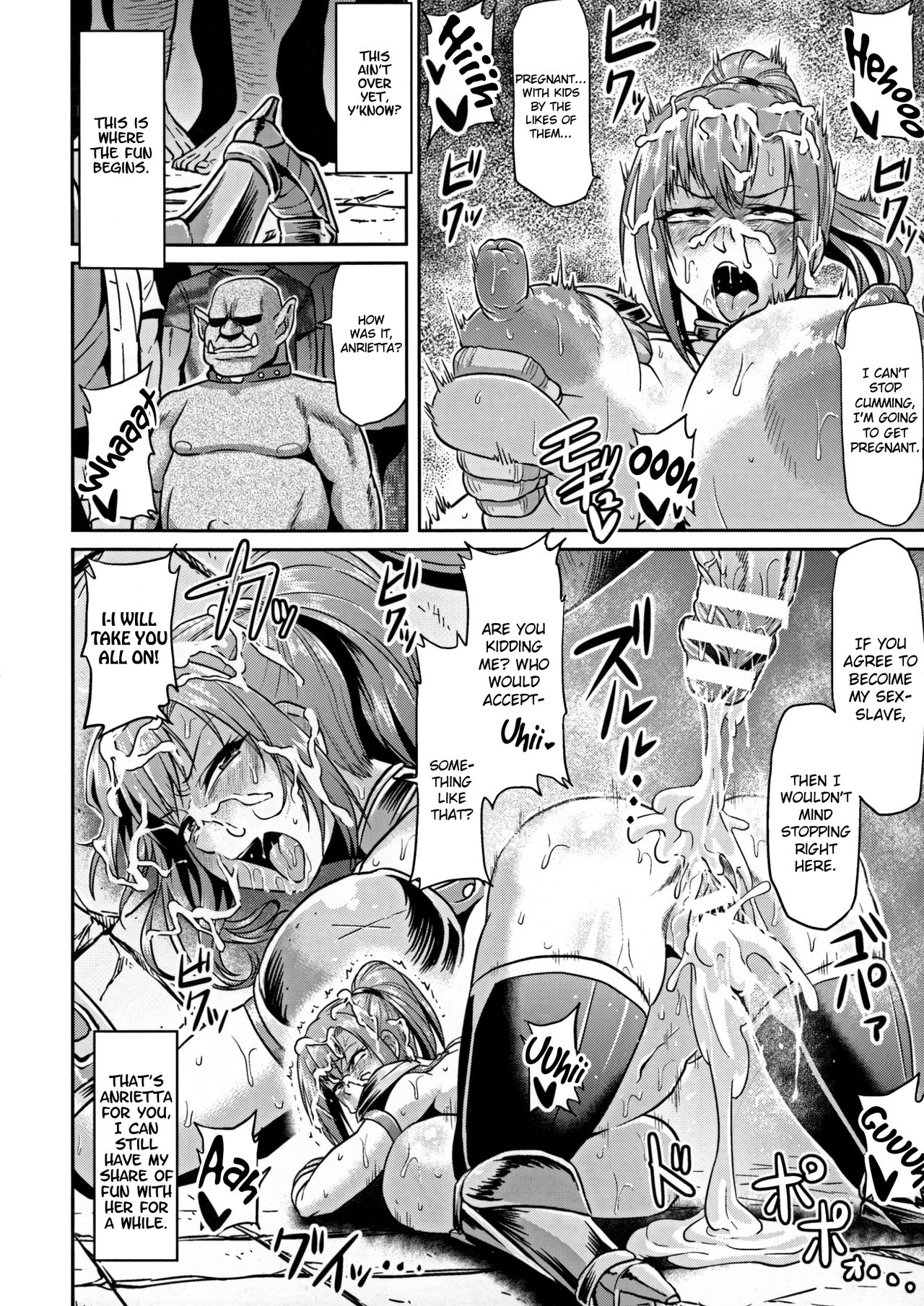 Female Warrior and Goblin page 12