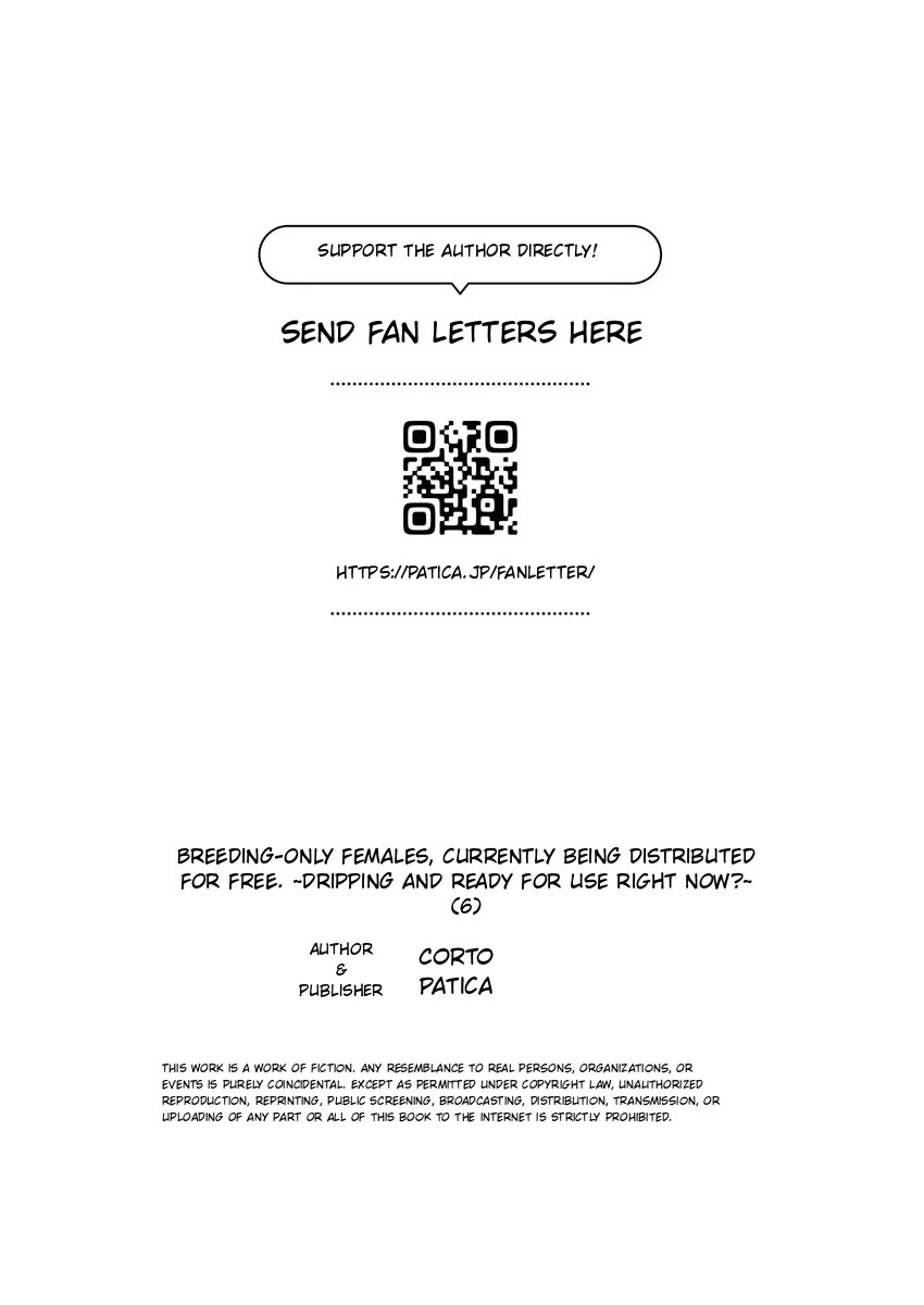Females specifically for procreation are being given away for free. ~They're soft and ready to use right now!~ 1-8 page 167