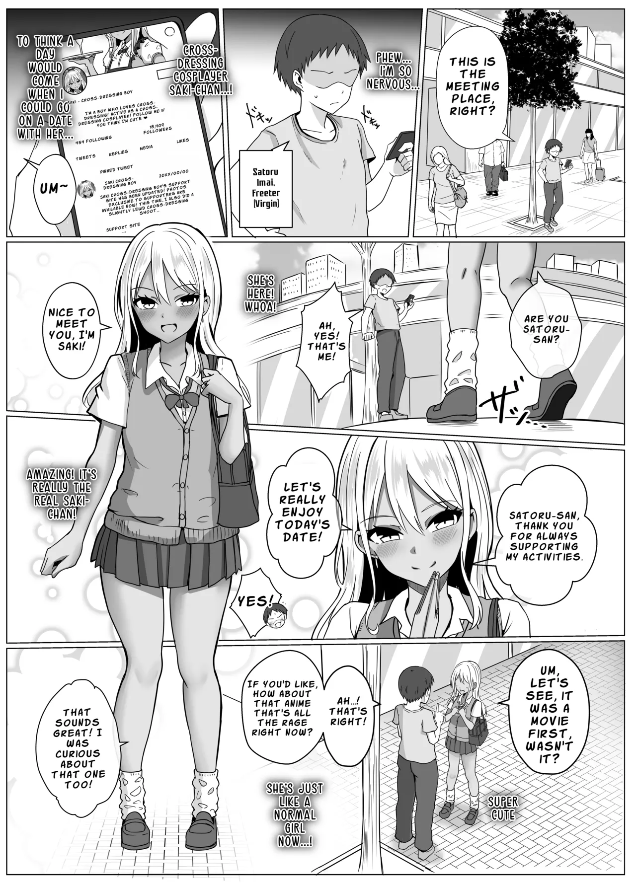 Femboy Magical Girl’s Naughty Mana Recharge After Story page 3