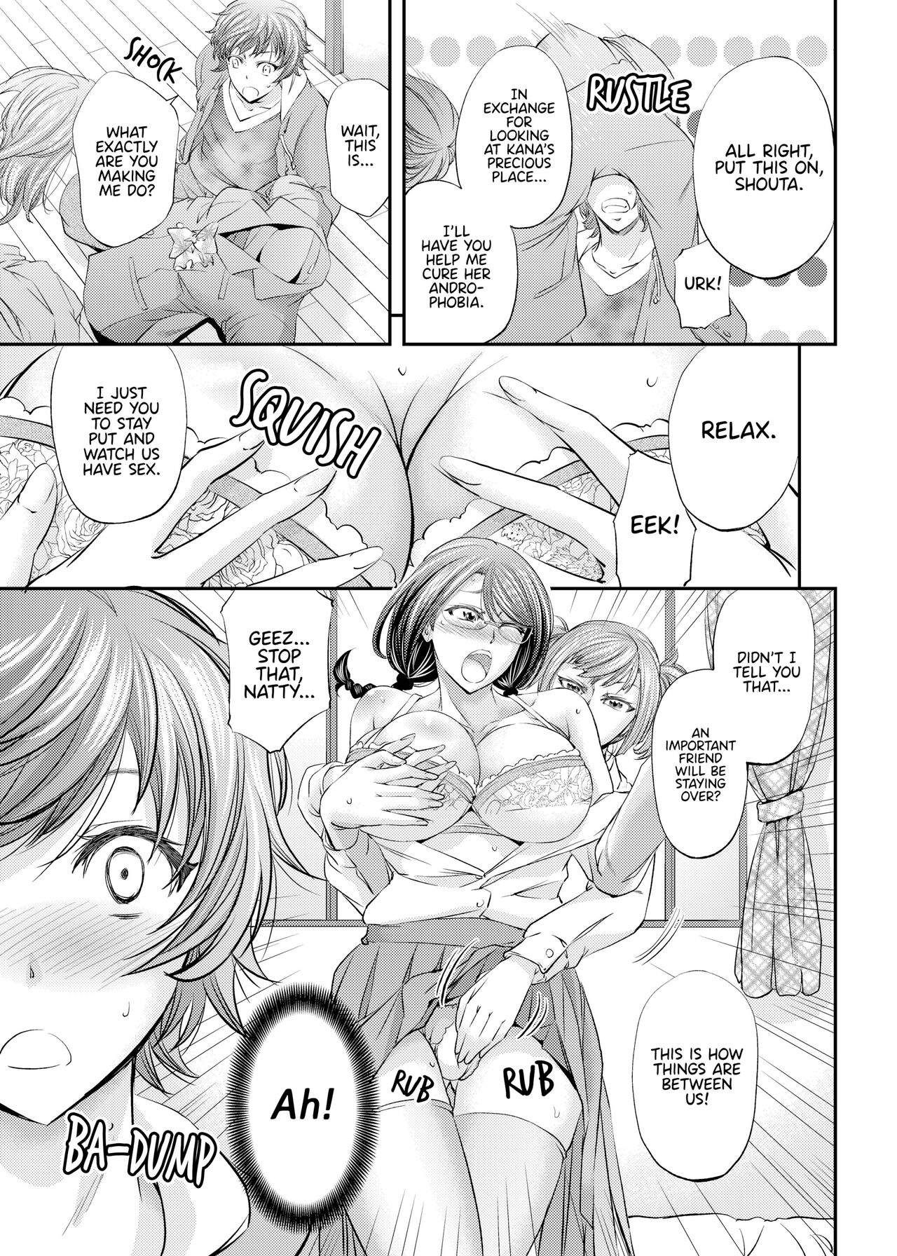 Feminized and Dominated by My Sister and Her Girlfriend page 6