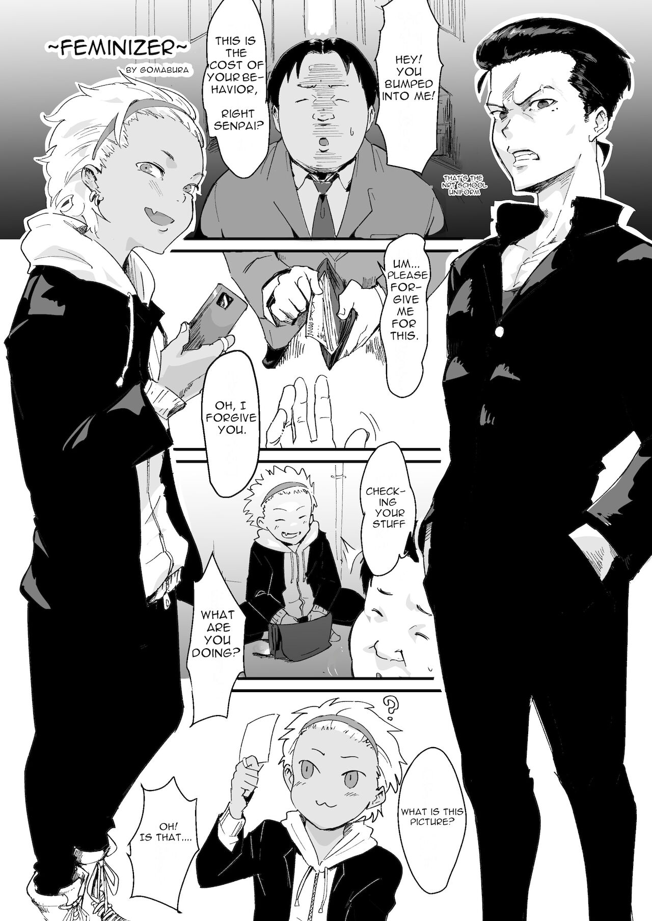 Feminizer ~Nameteta Otaku ga Jitsu ga Yabai Yatsu datta Hanashi~ page 3