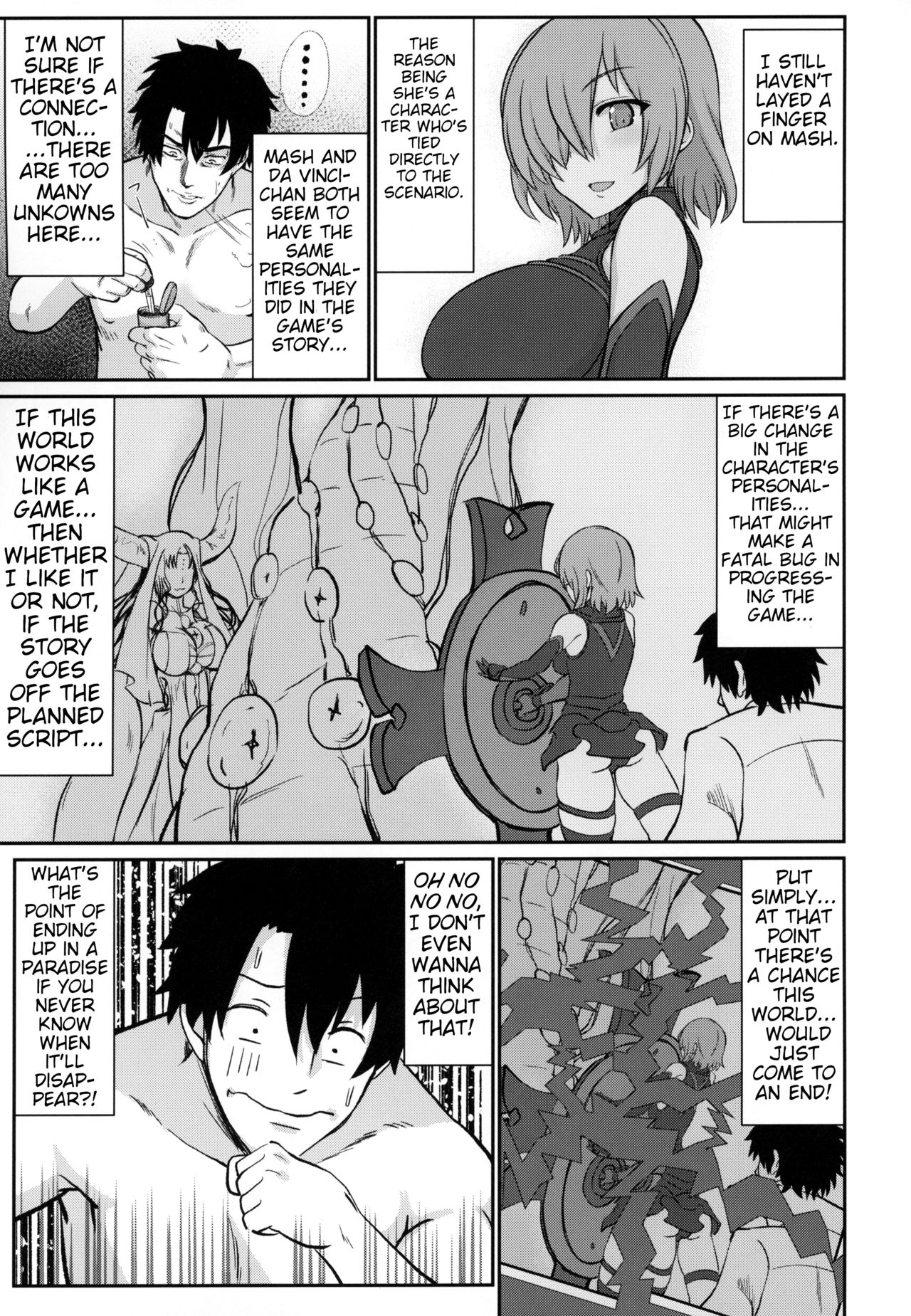 FGO ni Tensei Shita Seiyoku Zenkai Oji-san no Maryoku Kyoukyuu Monogatari page 6