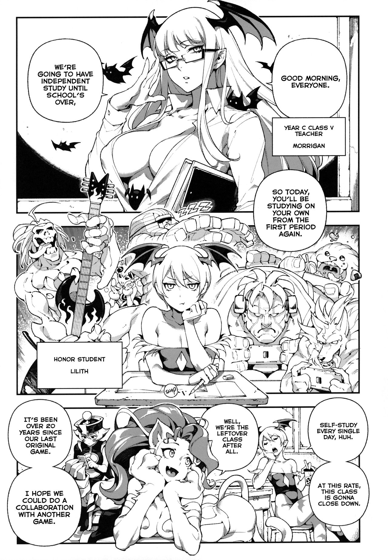 Fighter Girls ・ Vampire page 3
