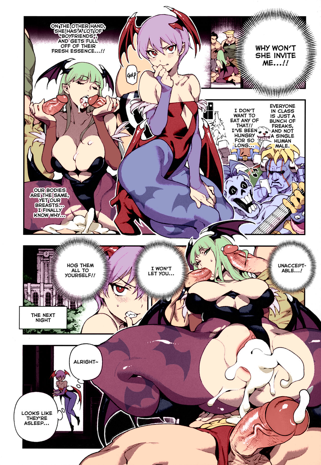 Fighter Girls ・ Vampire page 6