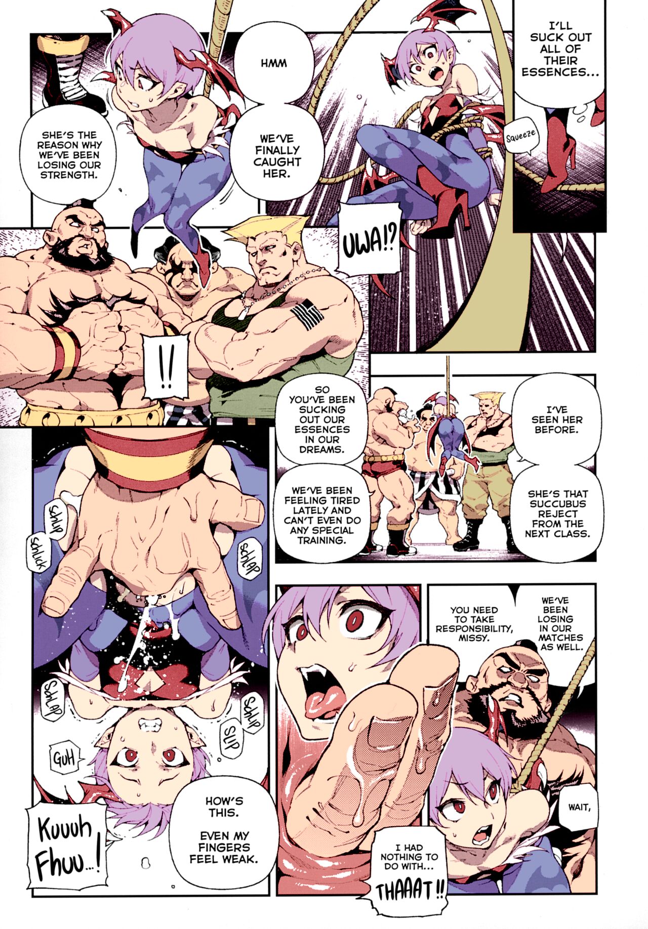 Fighter Girls ・ Vampire page 7