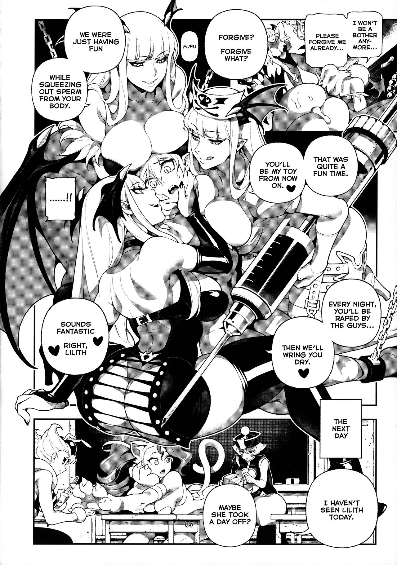 Fighter Girls ・ Vampire page 22
