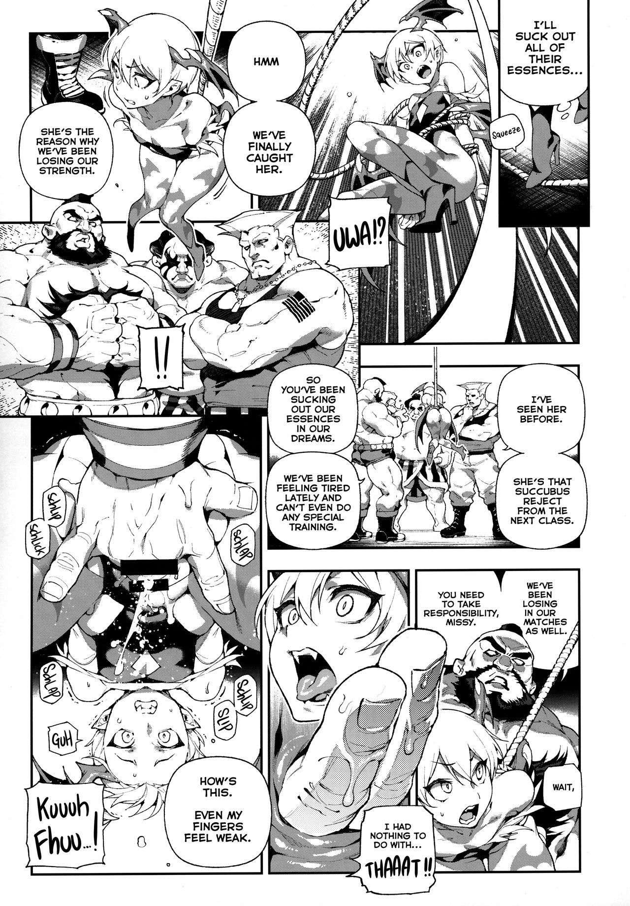 Fighter Girls ・ Vampire page 7