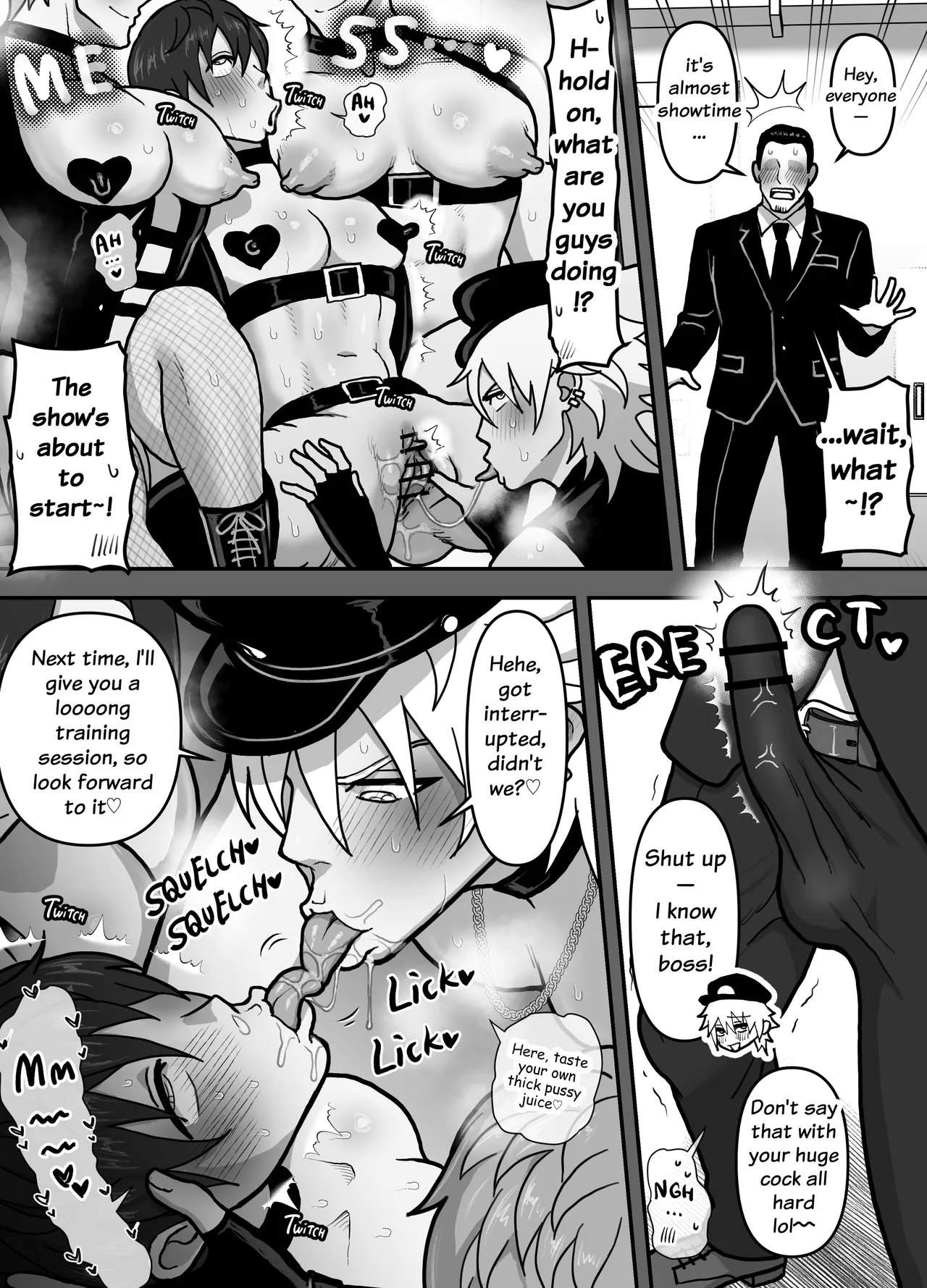 First Time at a Cuntboy Strip  Club page 13