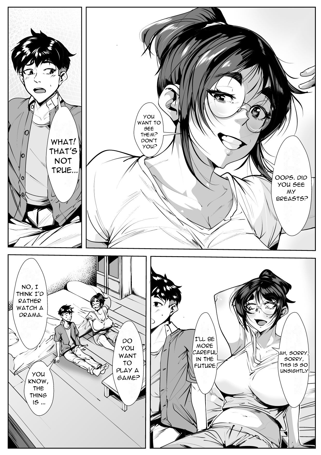 First Time Having Sex with My Middle Aged Aunt page 3