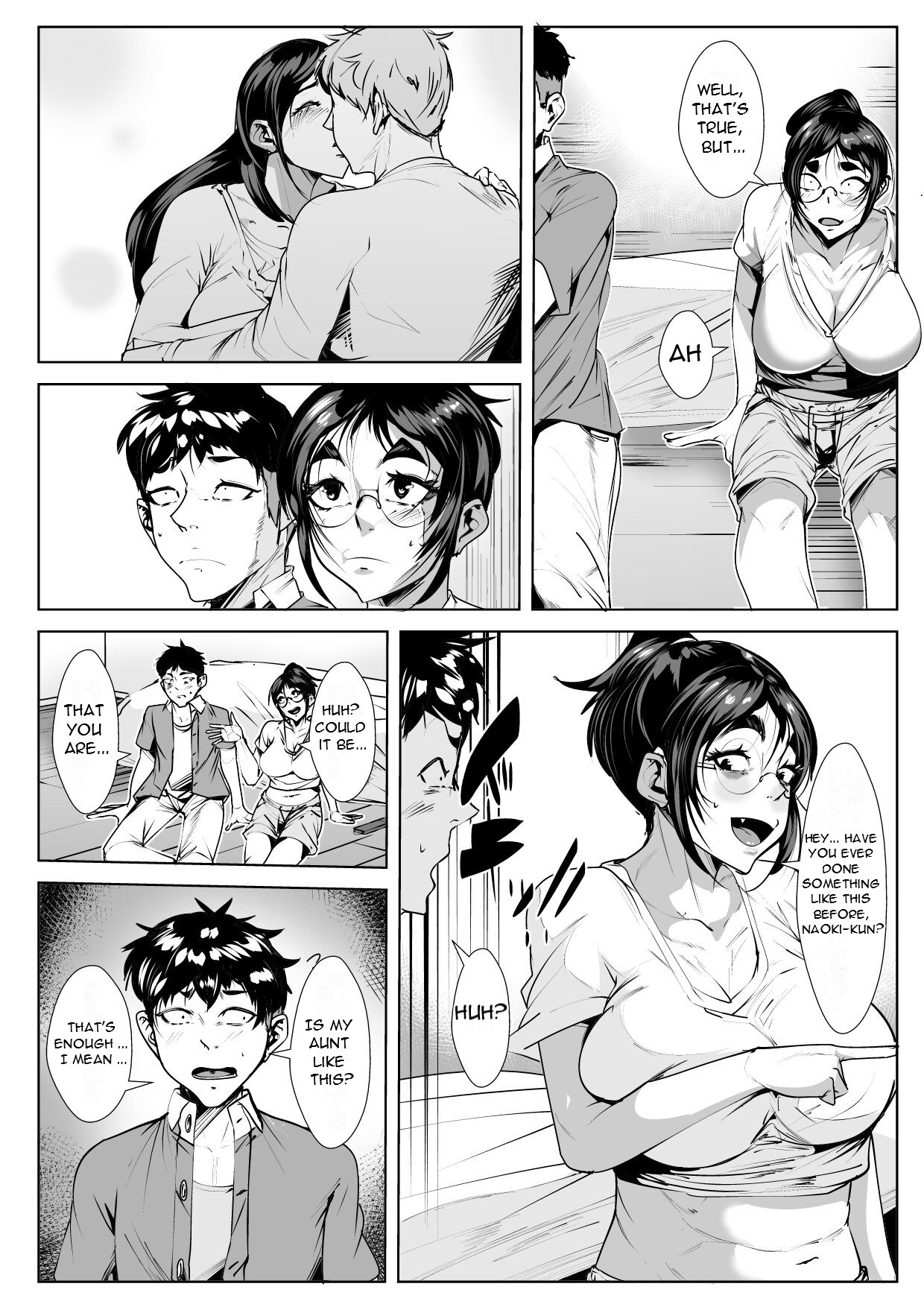 First Time Having Sex with My Middle Aged Aunt page 6