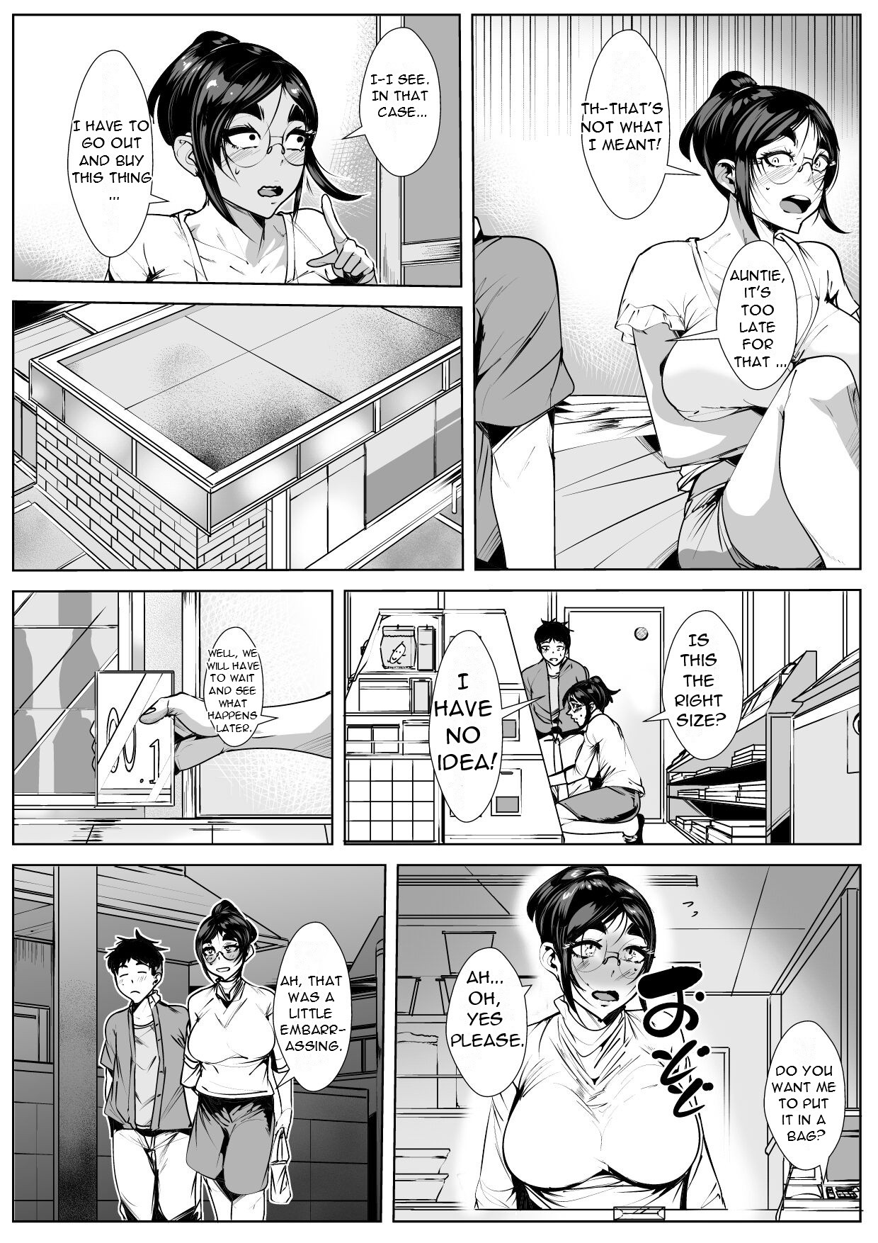 First Time Having Sex with My Middle Aged Aunt page 8