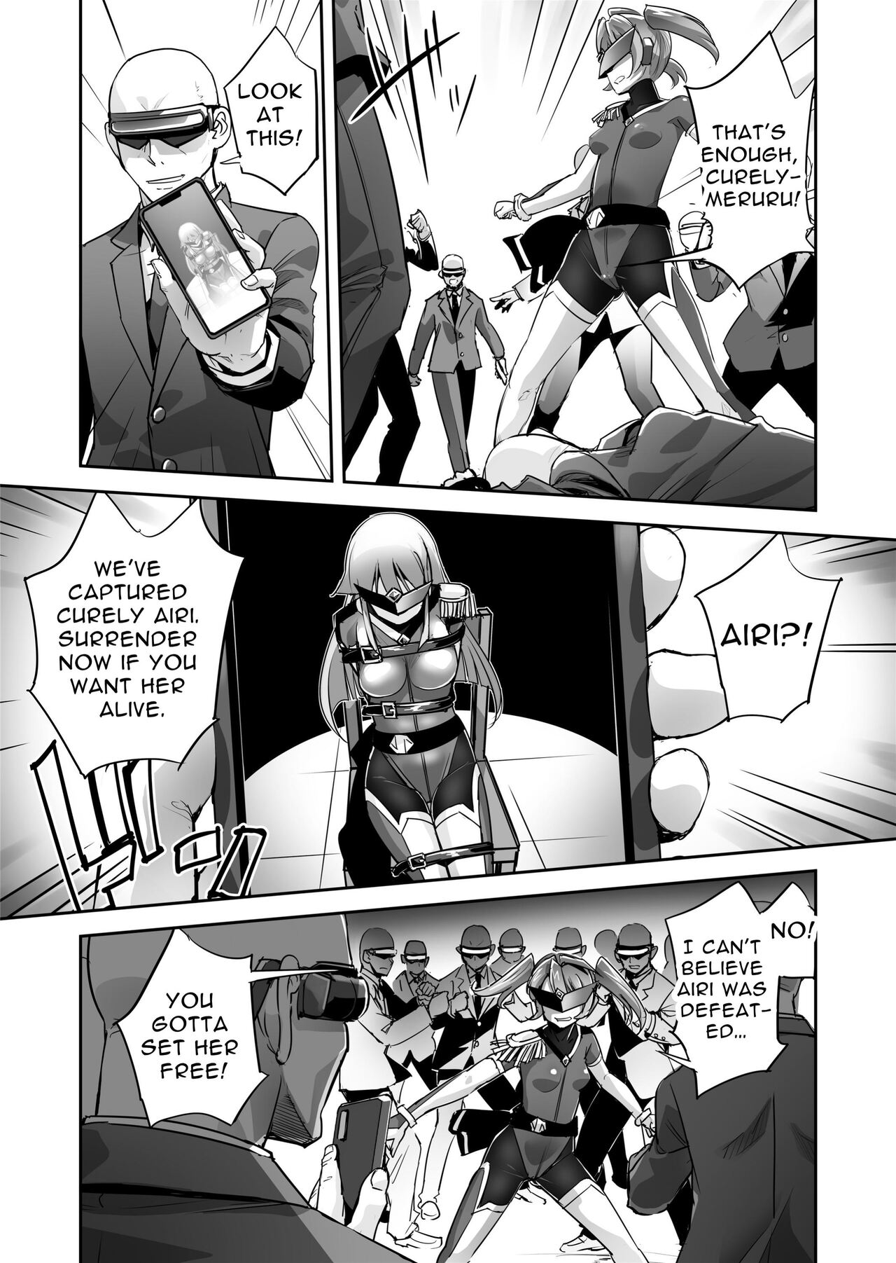 FlameFrost Duo TWIN CURELY ~Yuri Heroines Defeated By Dick~ Part 1+2 page 14