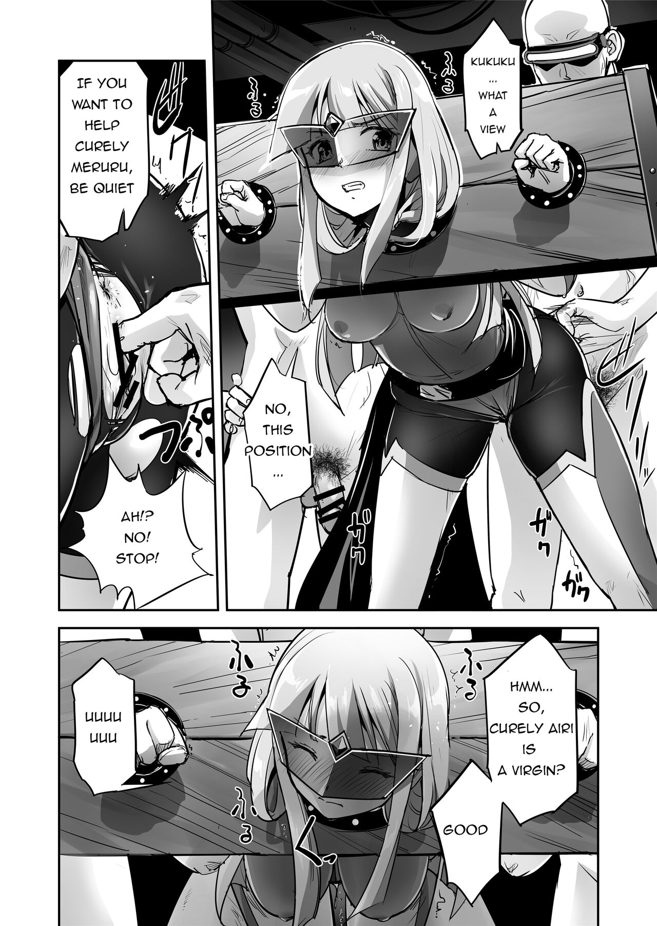 FlameFrost Duo TWIN CURELY ~Yuri Heroines Defeated By Dick~ Part 1+2 page 36