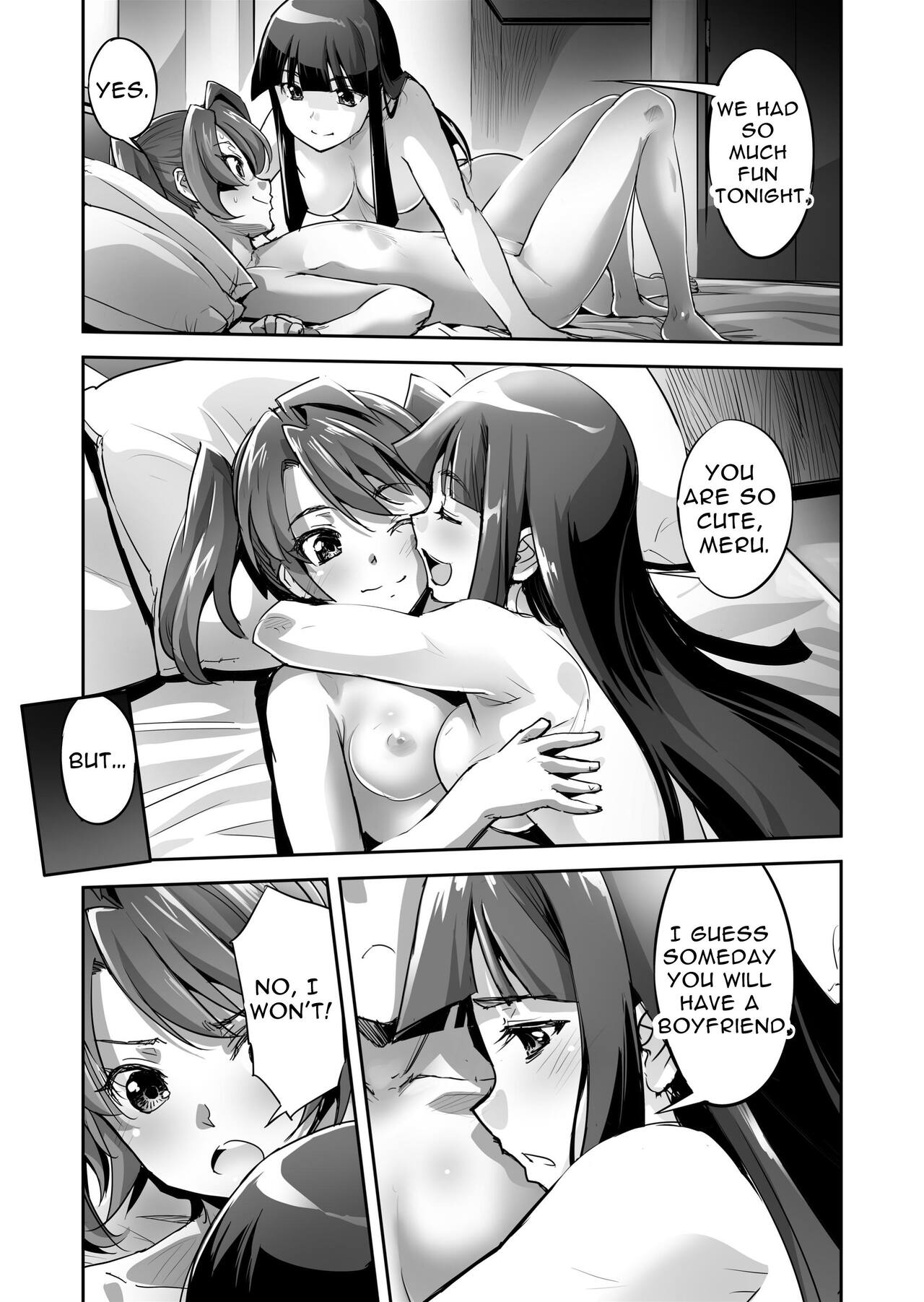 FlameFrost Duo TWIN CURELY ~Yuri Heroines Defeated By Dick~ Part 1+2 page 8