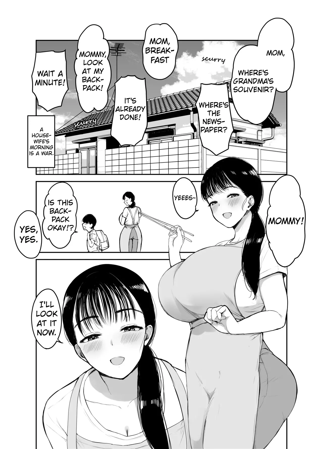 For Mom the Only Option Left is Incest page 3