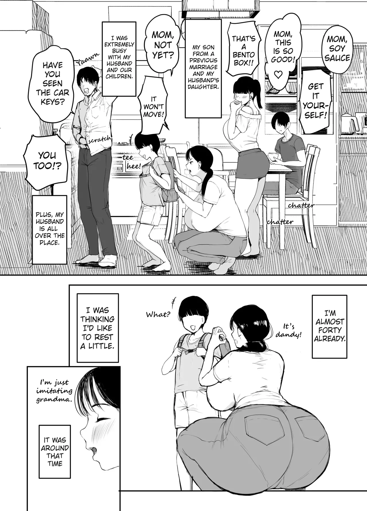 For Mom the Only Option Left is Incest page 4