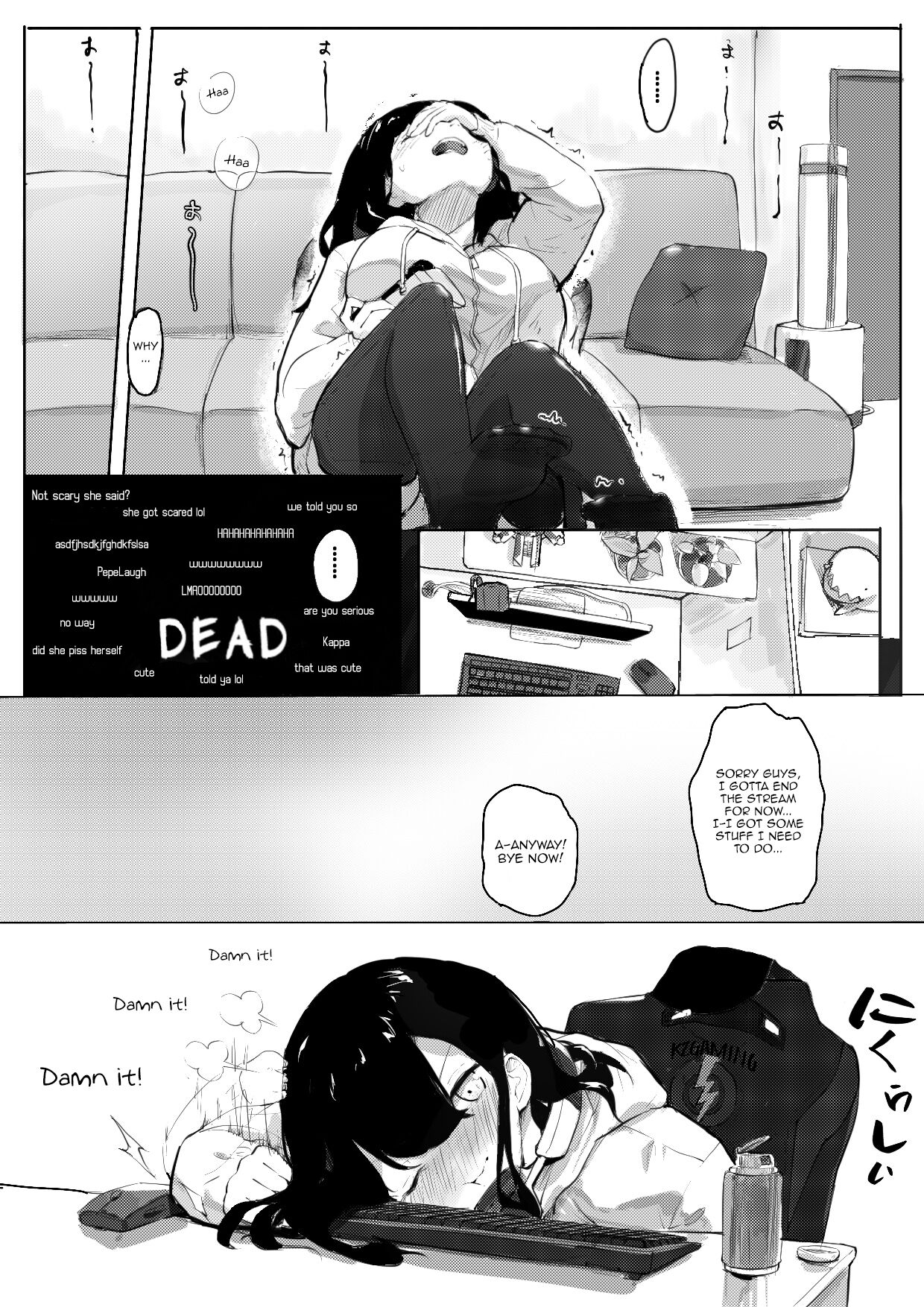 Forced Meow-ification 2 Horror game^Live stream fail gone wrong page 5
