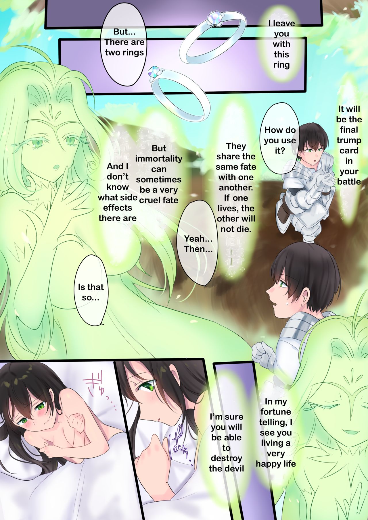Forever a Bride: The Story of a hero magically turned into a "princess" and a Demon King page 23
