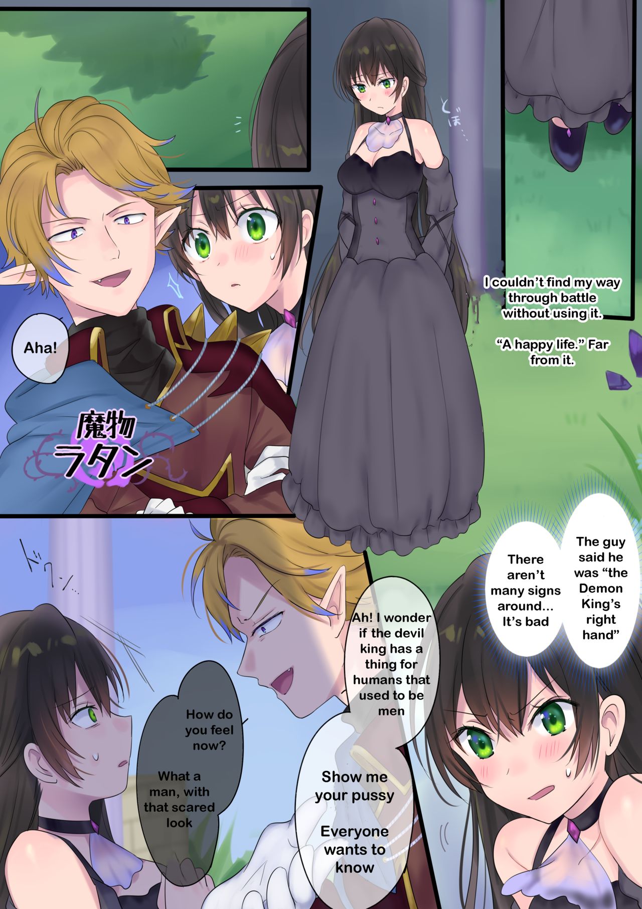 Forever a Bride: The Story of a hero magically turned into a "princess" and a Demon King page 24