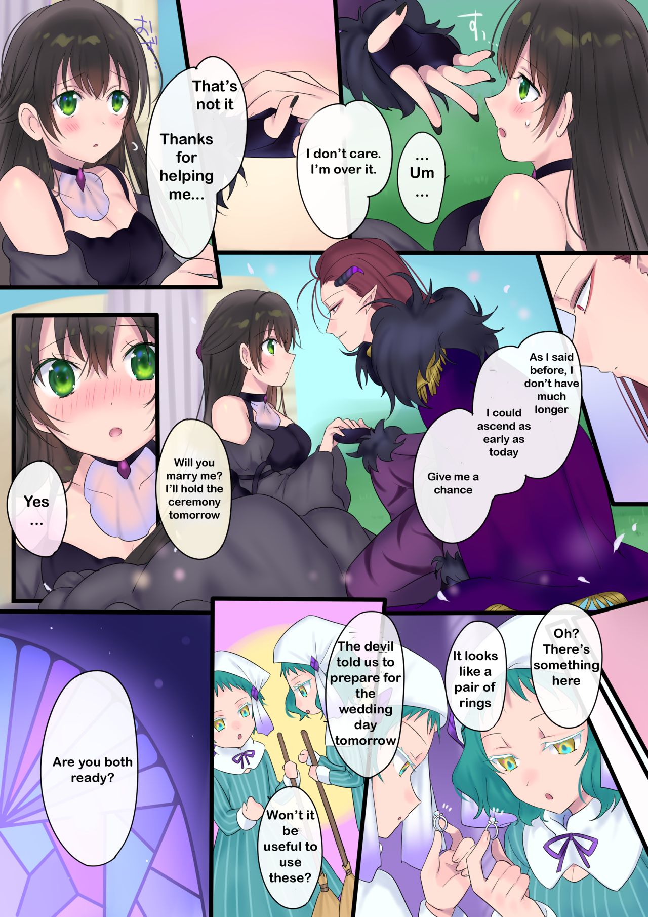 Forever a Bride: The Story of a hero magically turned into a "princess" and a Demon King page 26
