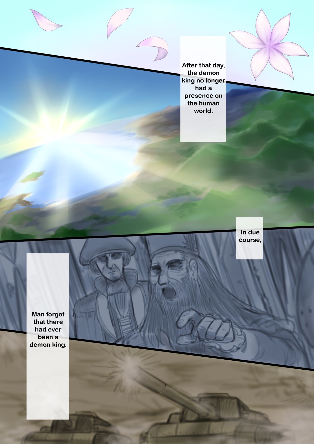 Forever a Bride: The Story of a hero magically turned into a "princess" and a Demon King page 37