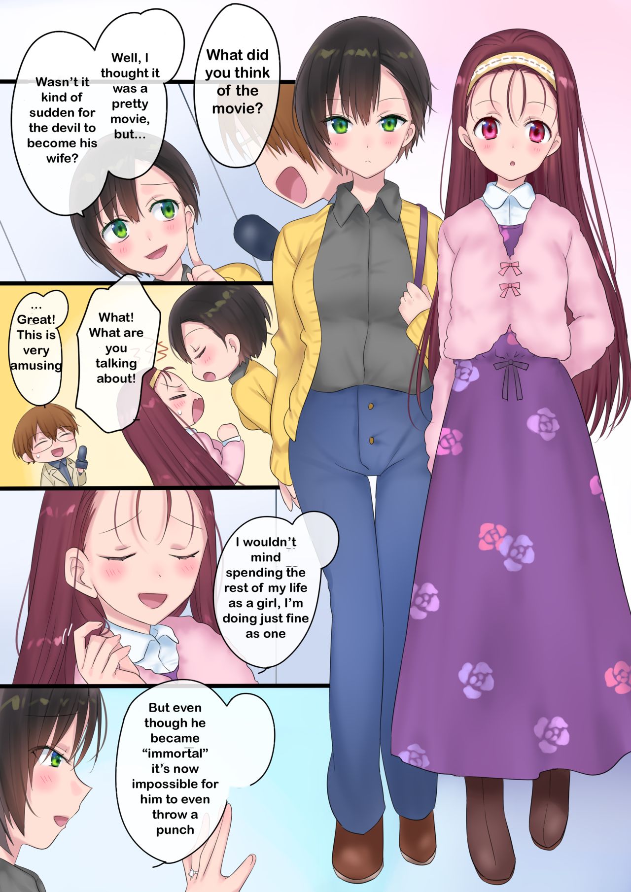 Forever a Bride: The Story of a hero magically turned into a "princess" and a Demon King page 39