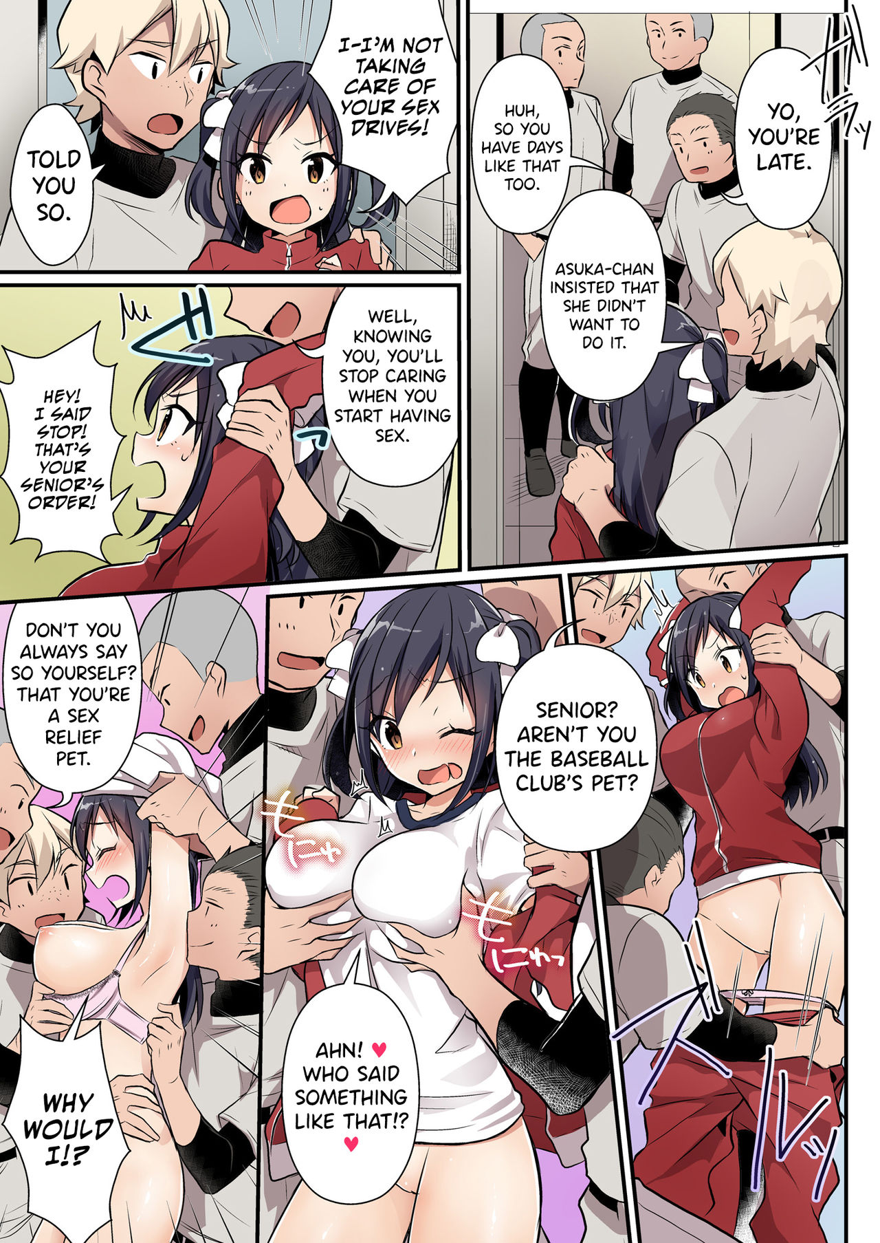 Former Baseball Club's Ace ♂ Is a Sexual Relief Pet ♀ page 41