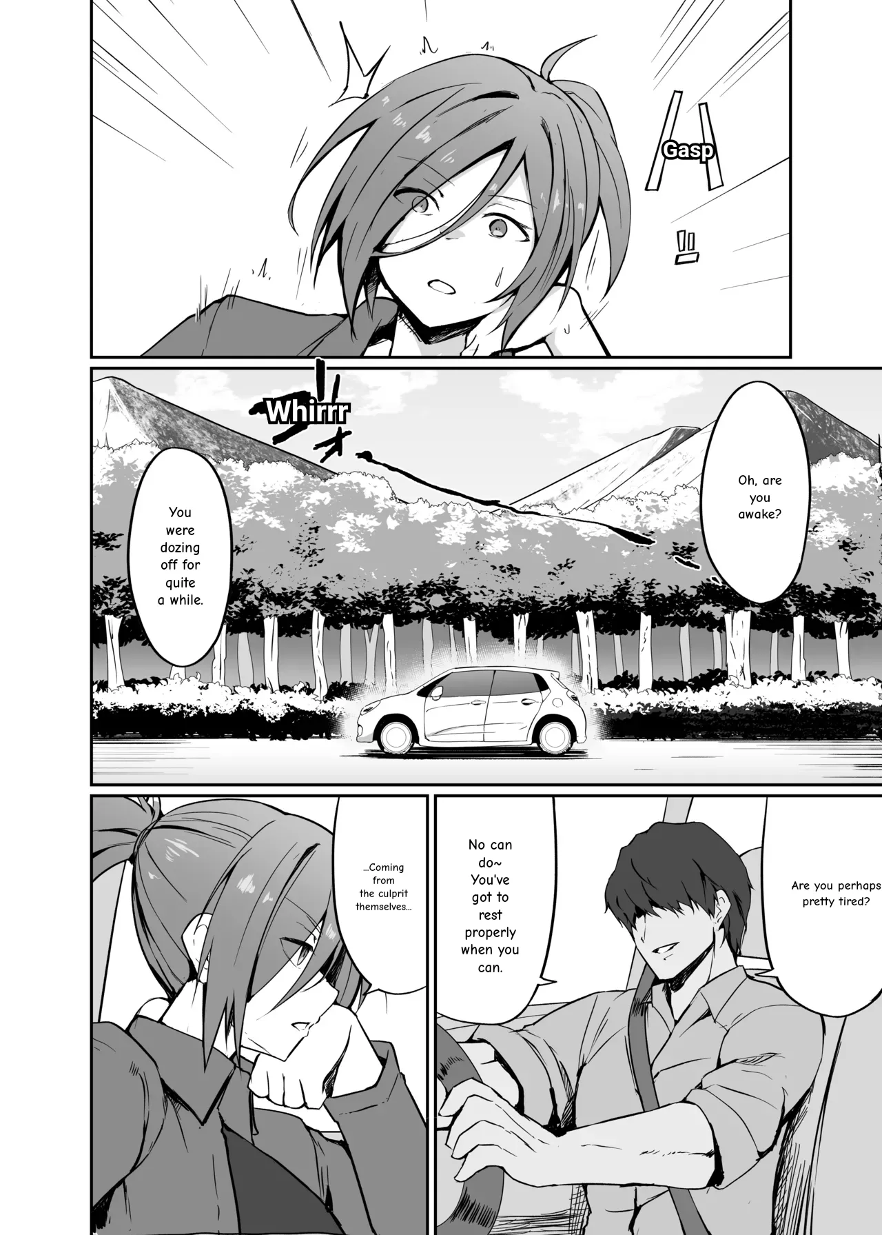 Former delinquent housewife PE teacher, falls in a hot spring inn while wearing a competitive swimsuit page 4