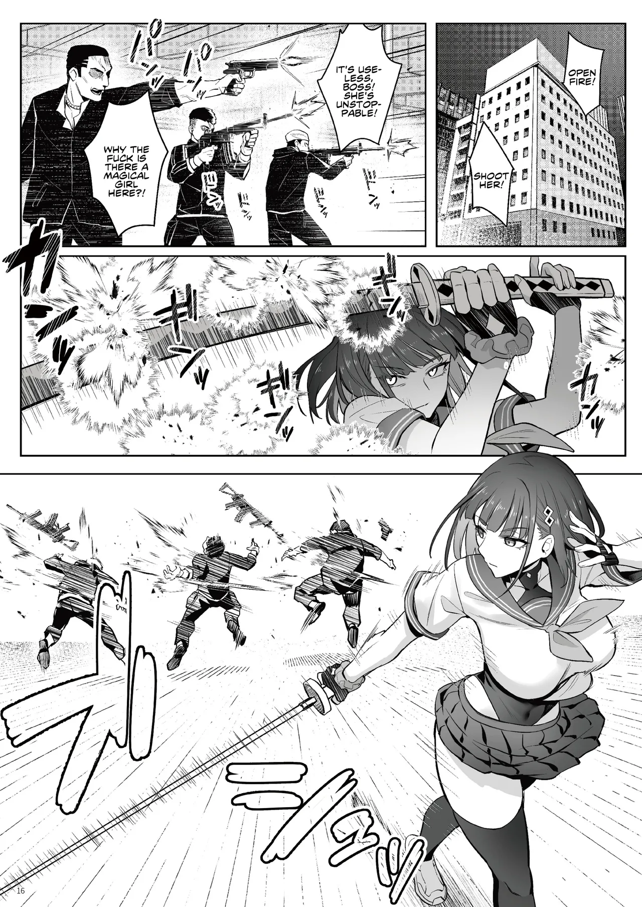 Former Magical Girl Blue's Work: The Prequel page 15