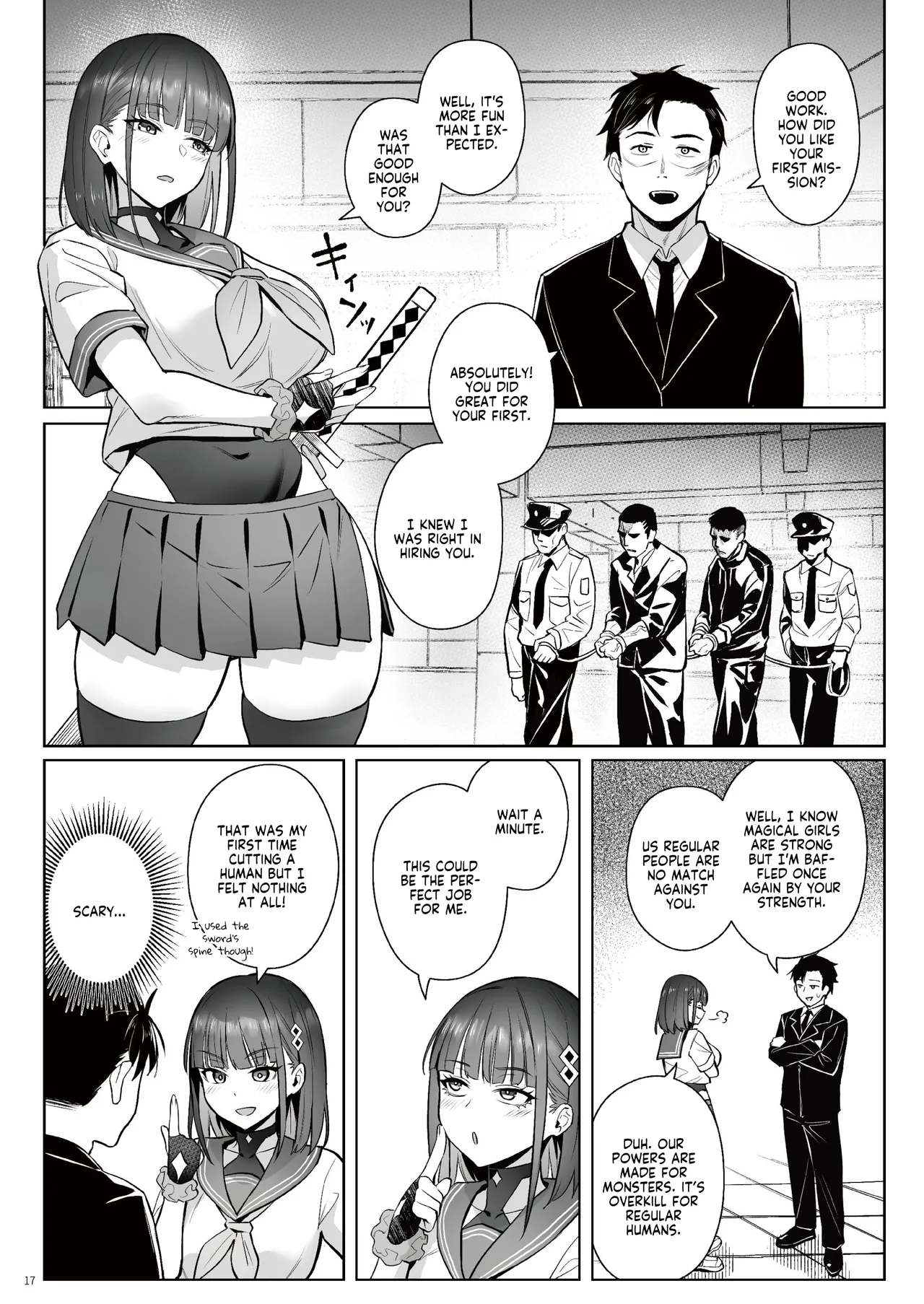 Former Magical Girl Blue's Work: The Prequel page 16