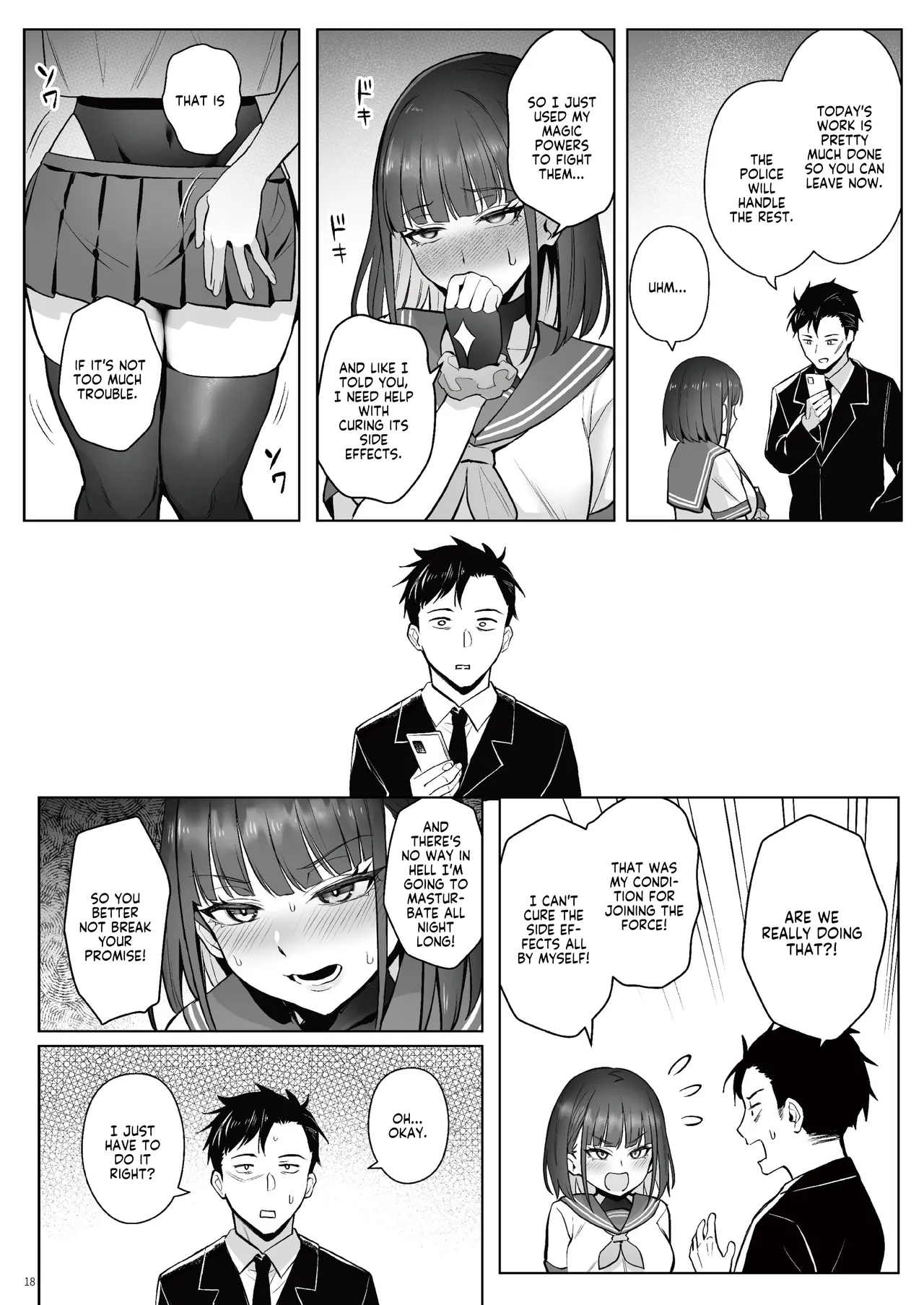 Former Magical Girl Blue's Work: The Prequel page 17