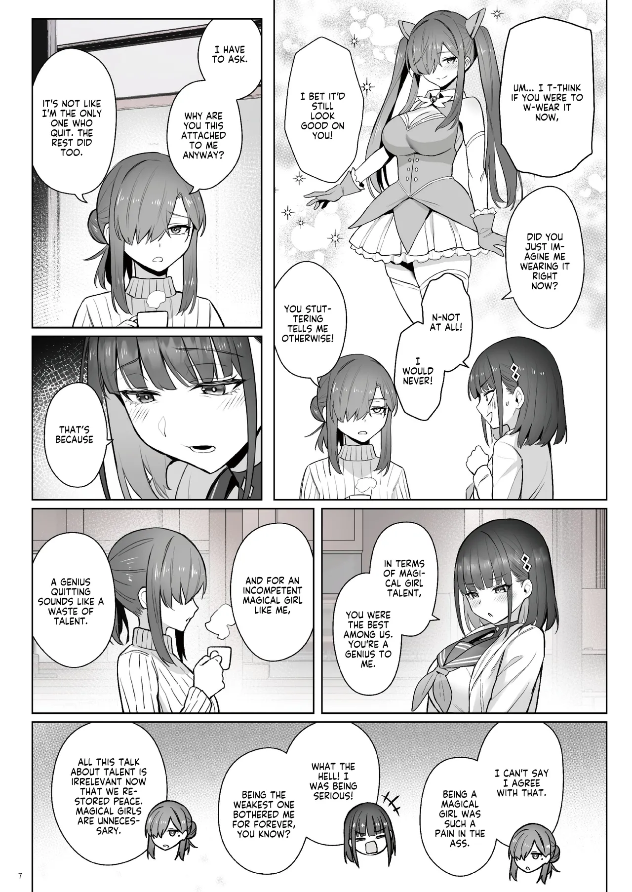 Former Magical Girl Blue's Work: The Prequel page 6