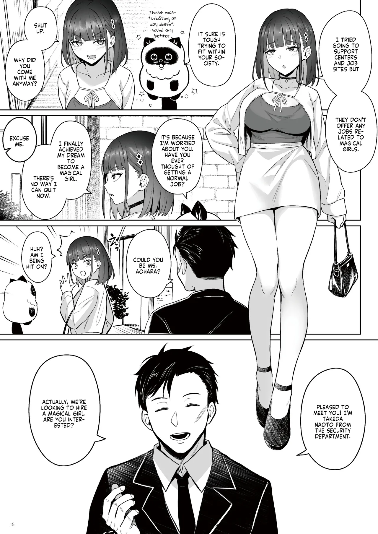 Former Magical Girl Blue's Work: The Prequel page 14