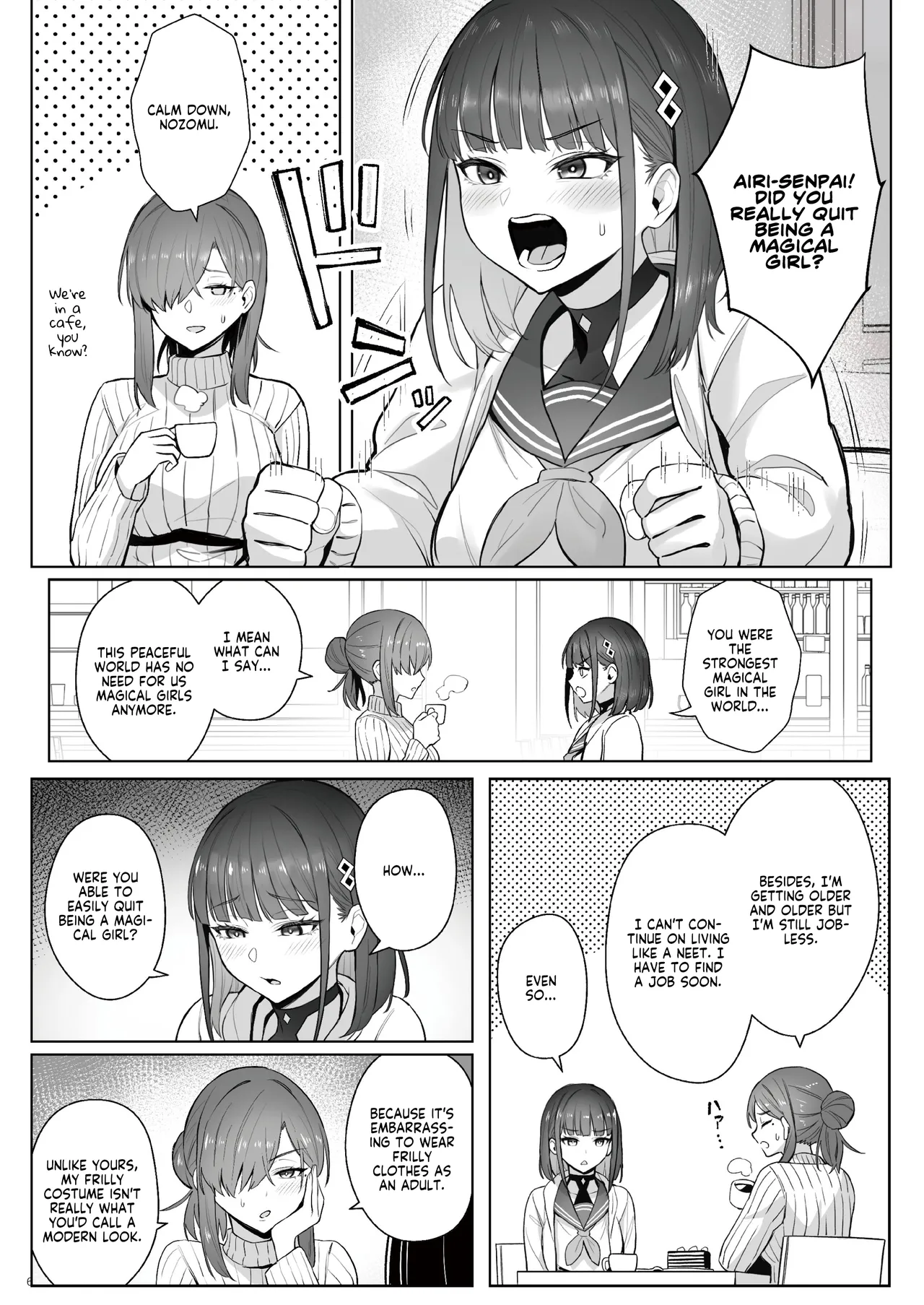 Former Magical Girl Blue's Work: The Prequel page 5