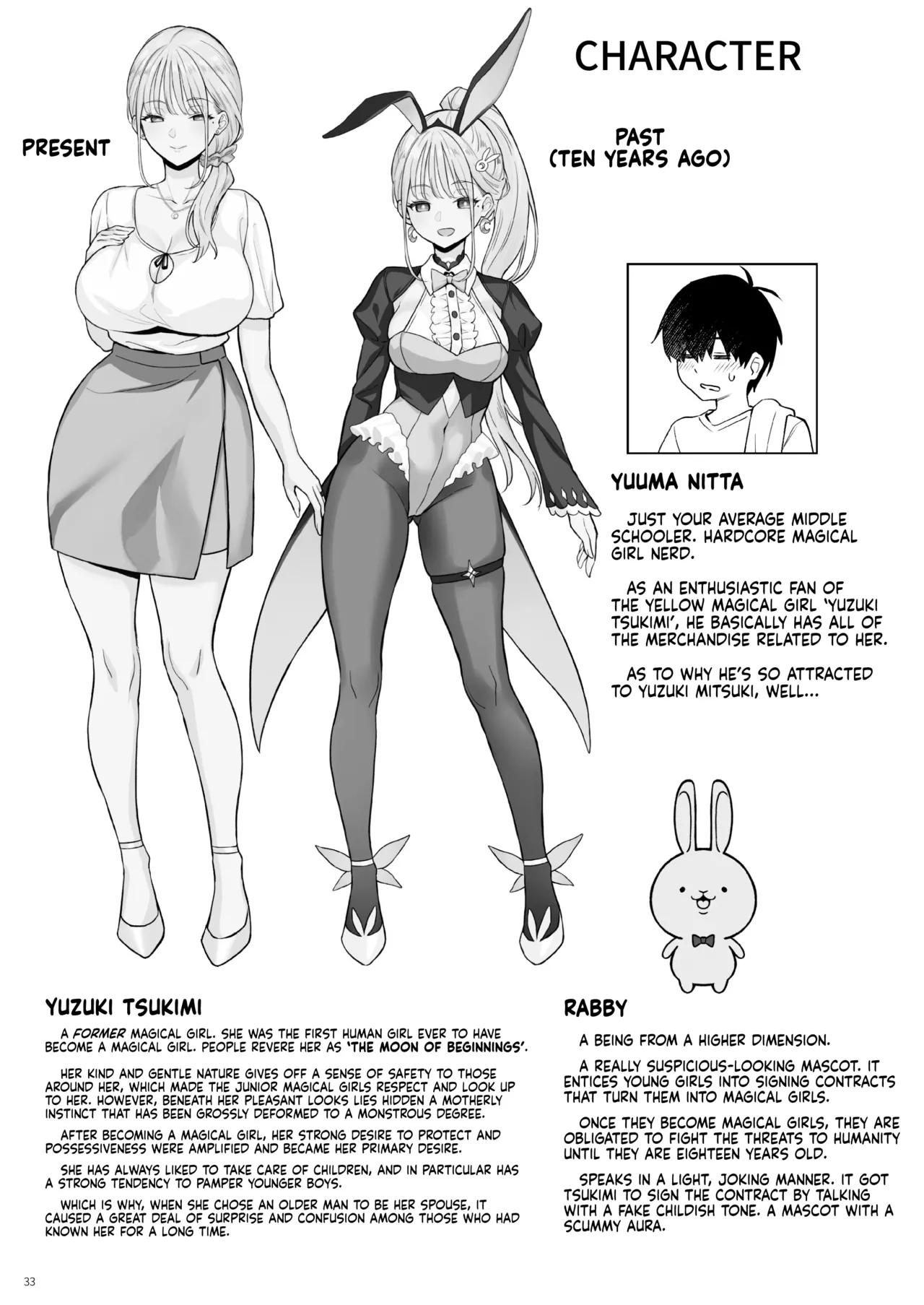 Former Magical Girl's Family Story: Tsuki page 32