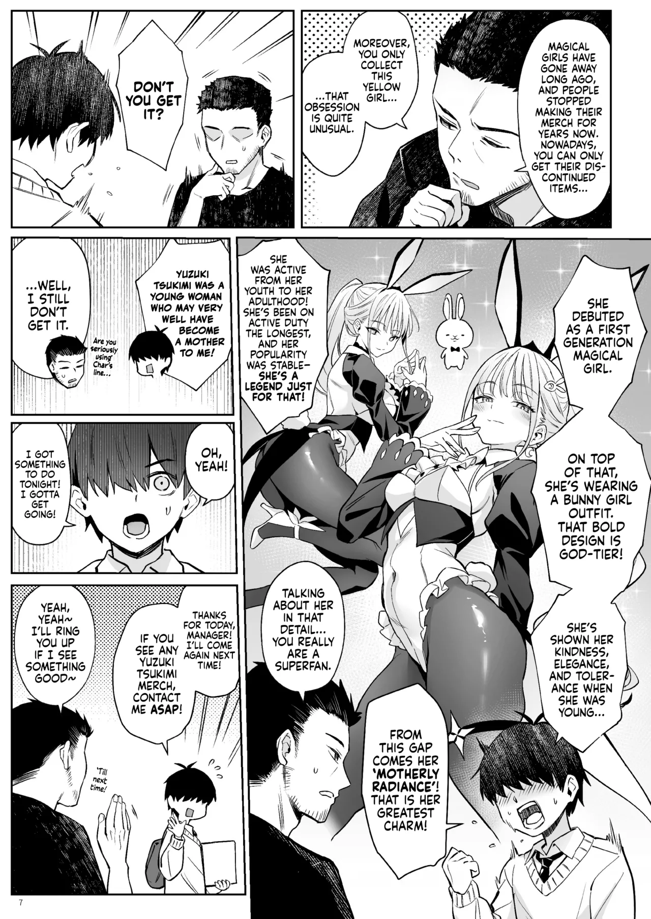 Former Magical Girl's Family Story: Tsuki page 6