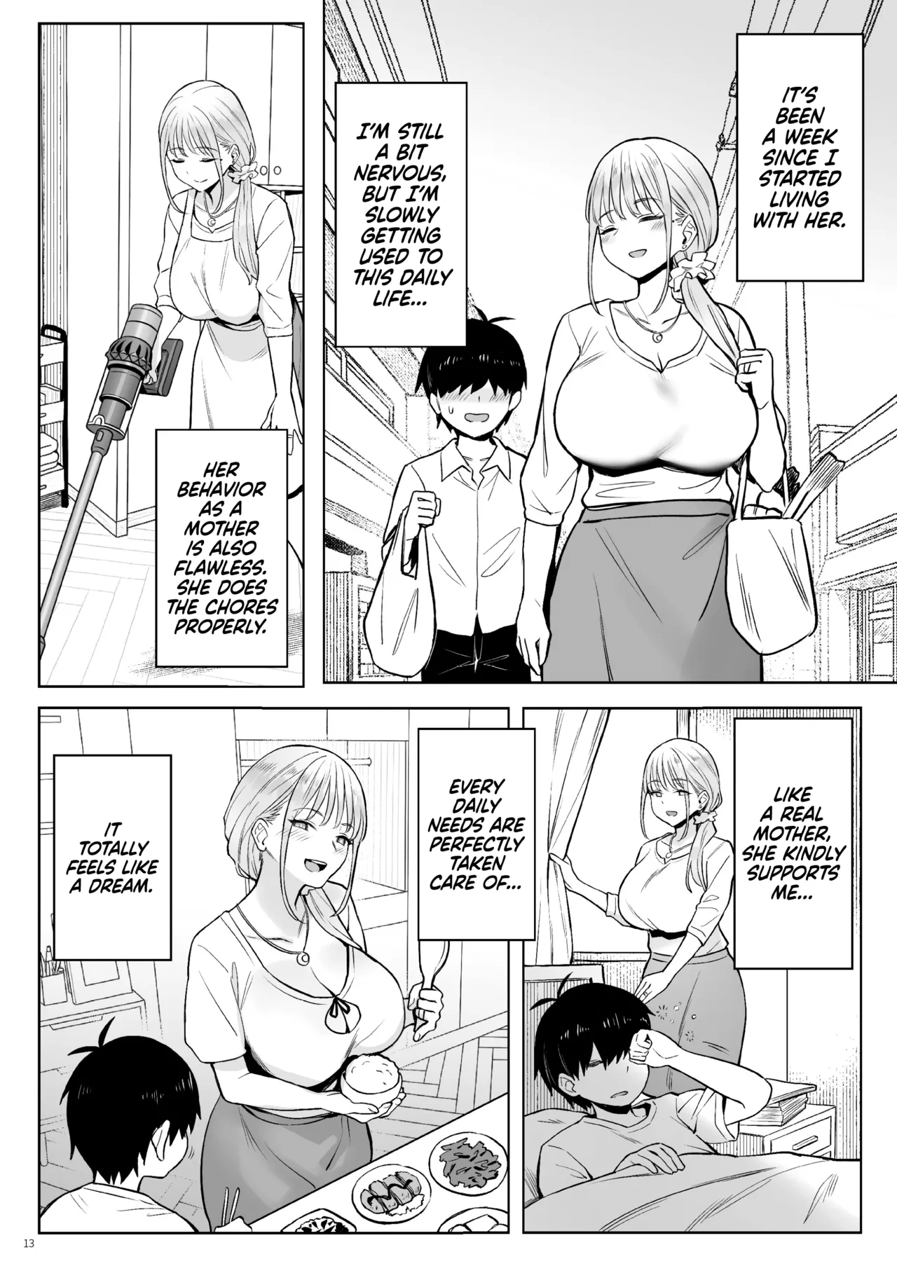 Former Magical Girl's Family Story: Tsuki page 12