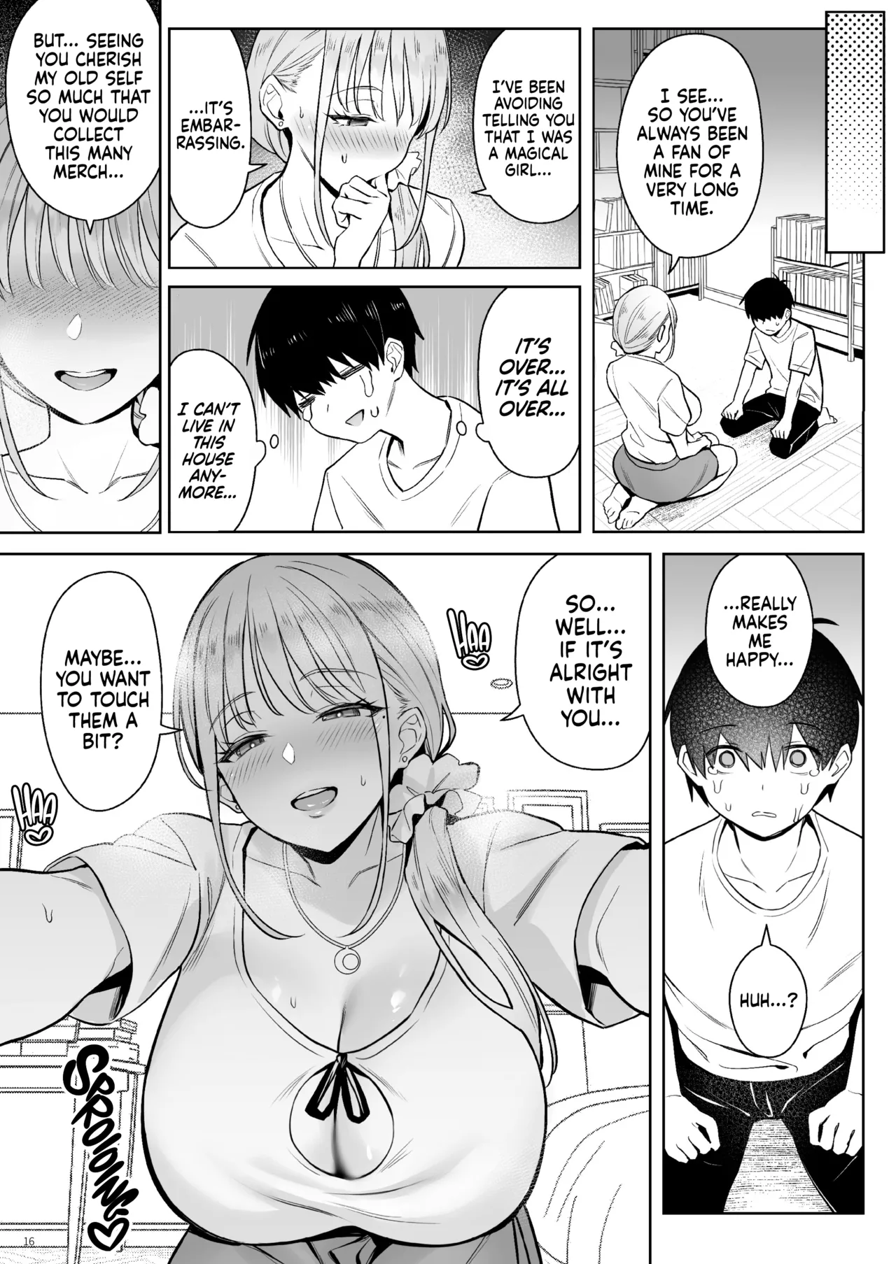 Former Magical Girl's Family Story: Tsuki page 15