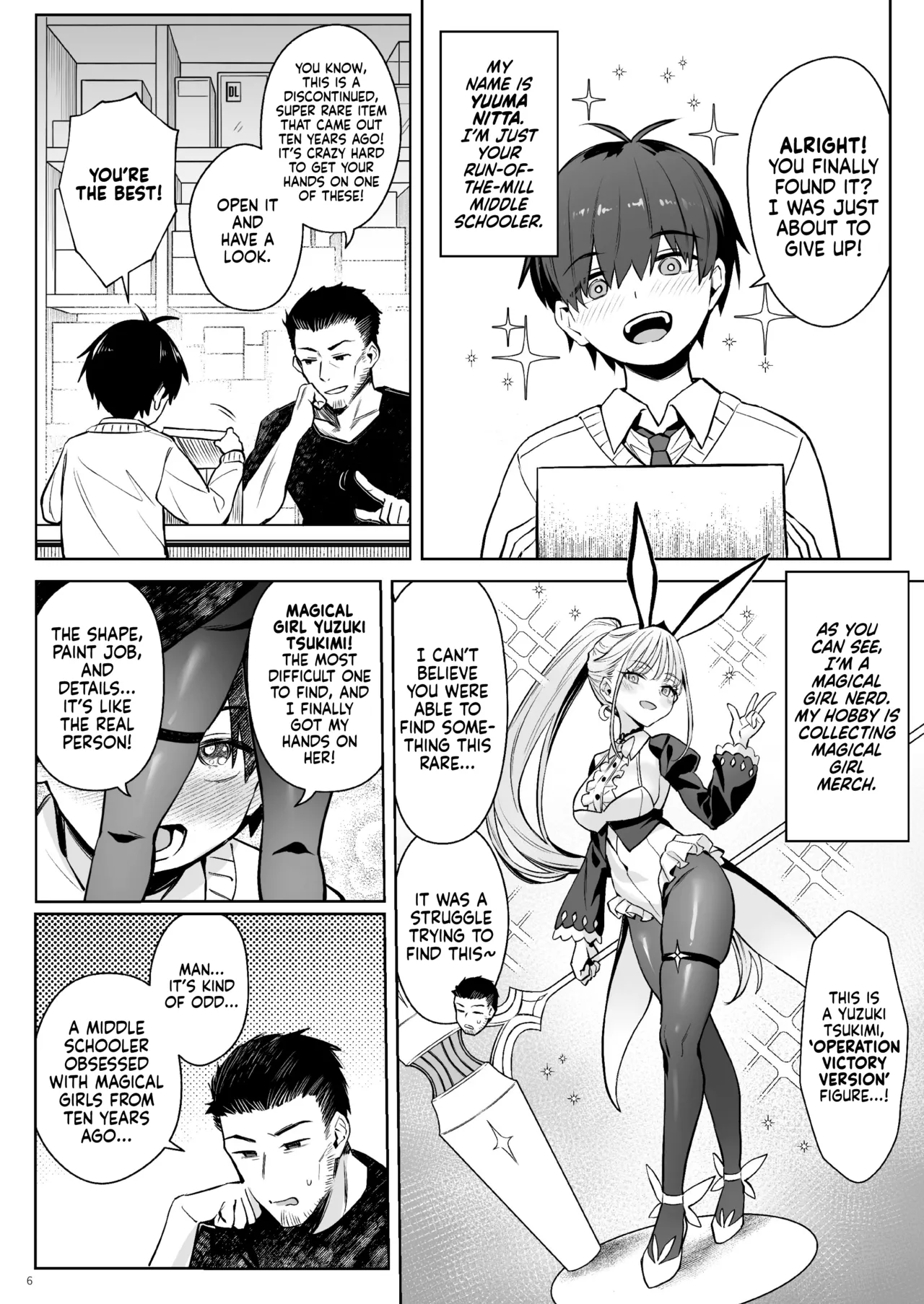 Former Magical Girl's Family Story: Tsuki page 5