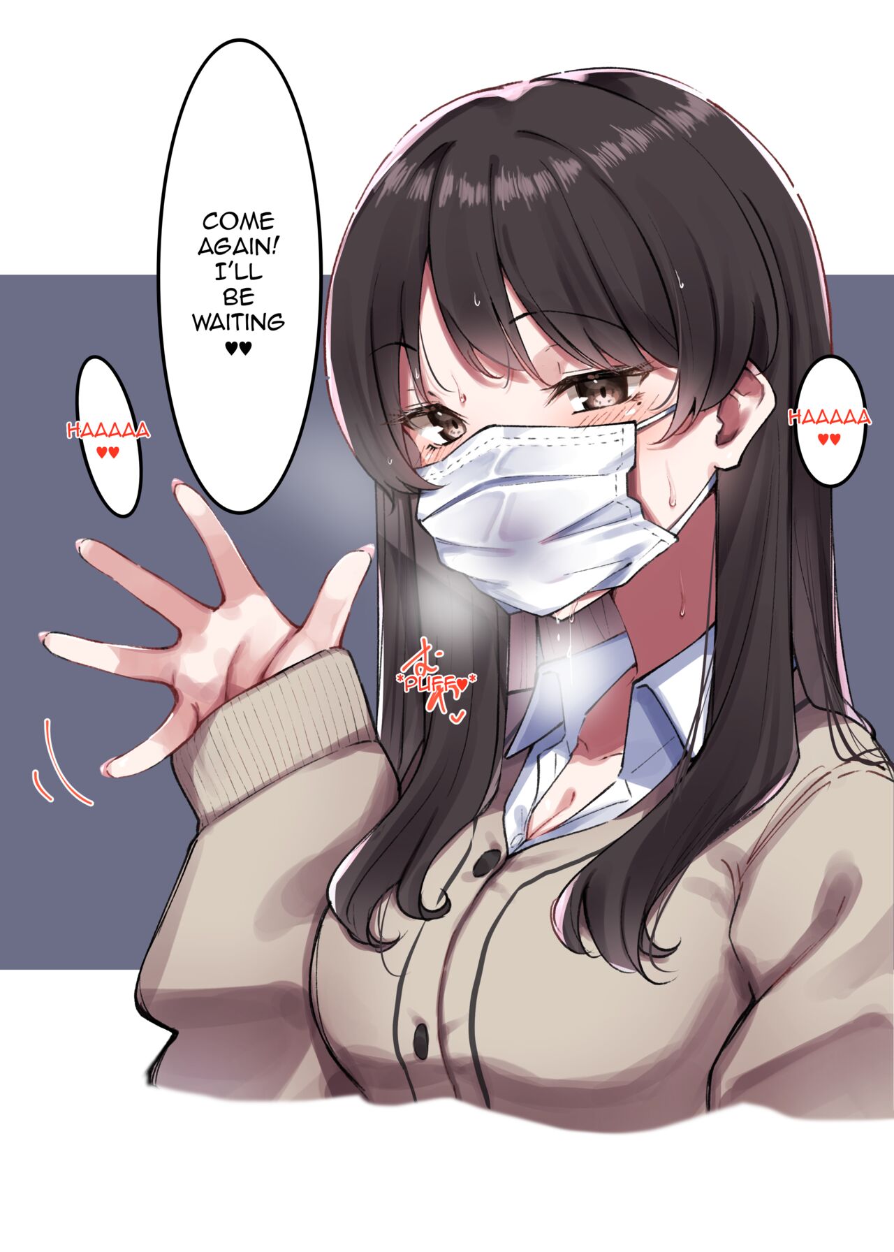 French Kiss with a Masked Female Student page 6