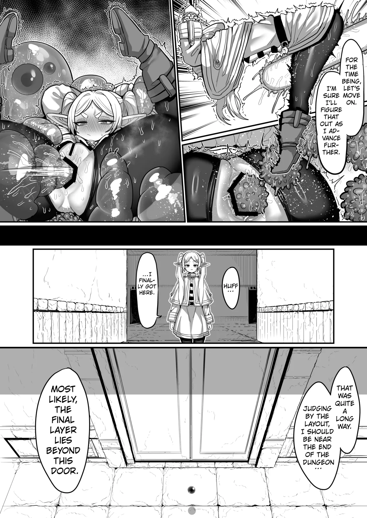 Frieren and the Erotic Trap Dungeon page 21