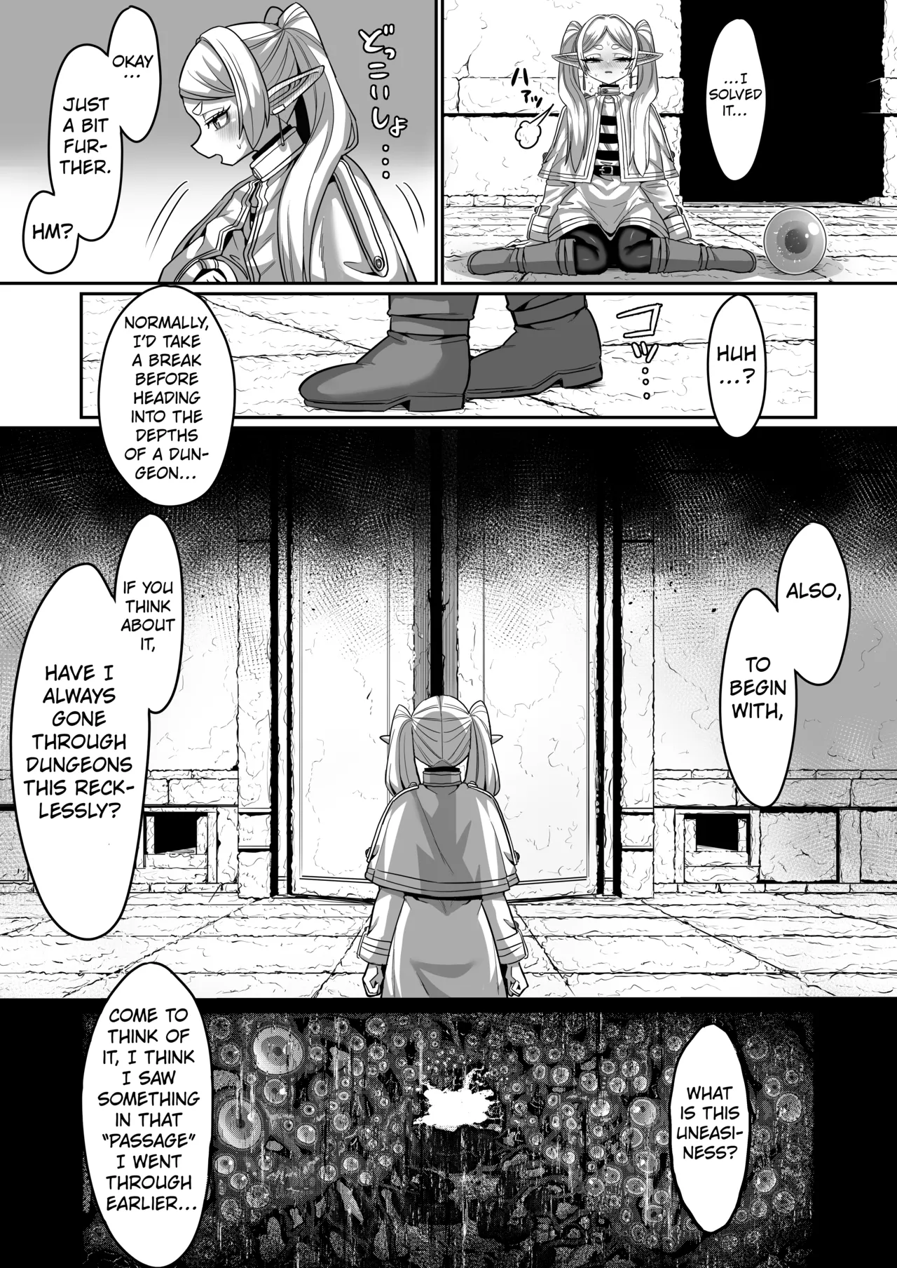 Frieren and the Erotic Trap Dungeon page 26