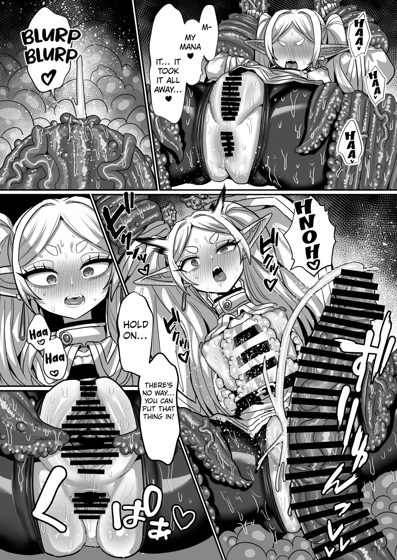 Frieren and the Erotic Trap Dungeon page 35