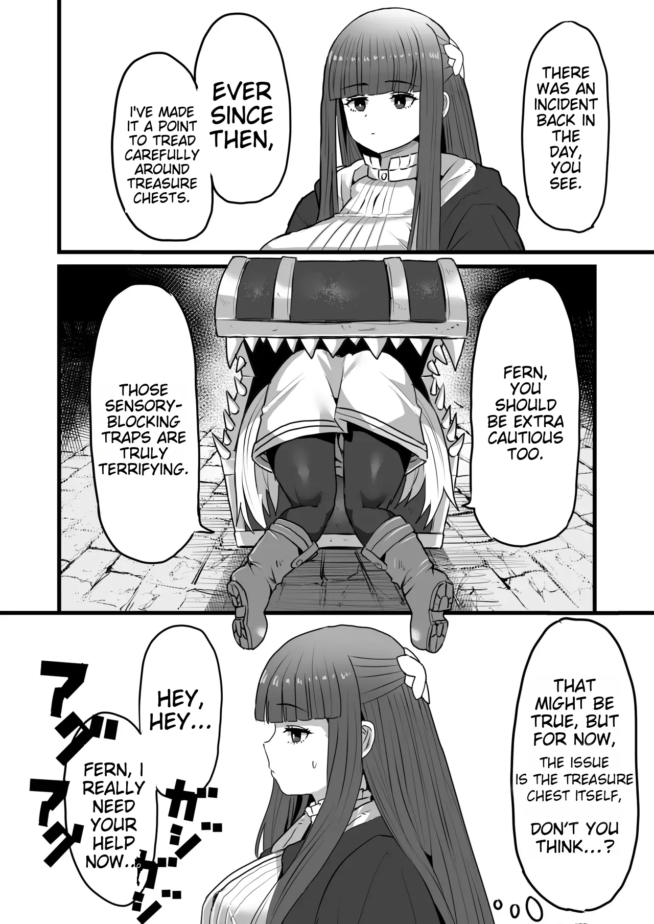 Frieren and the Sensory Deprivation Hole page 33