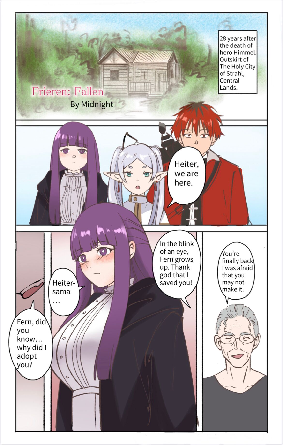 Frieren: Fallen 01 page 1