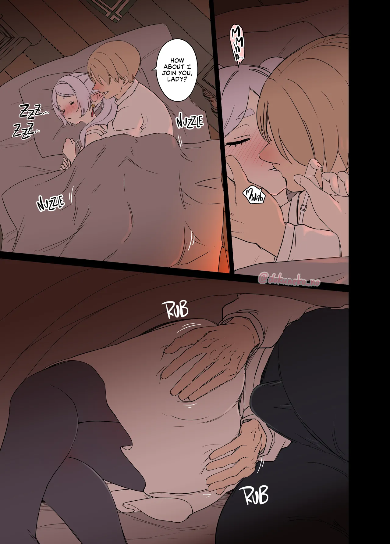 Frieren Has a Very Bad Night "Part 1" page 5