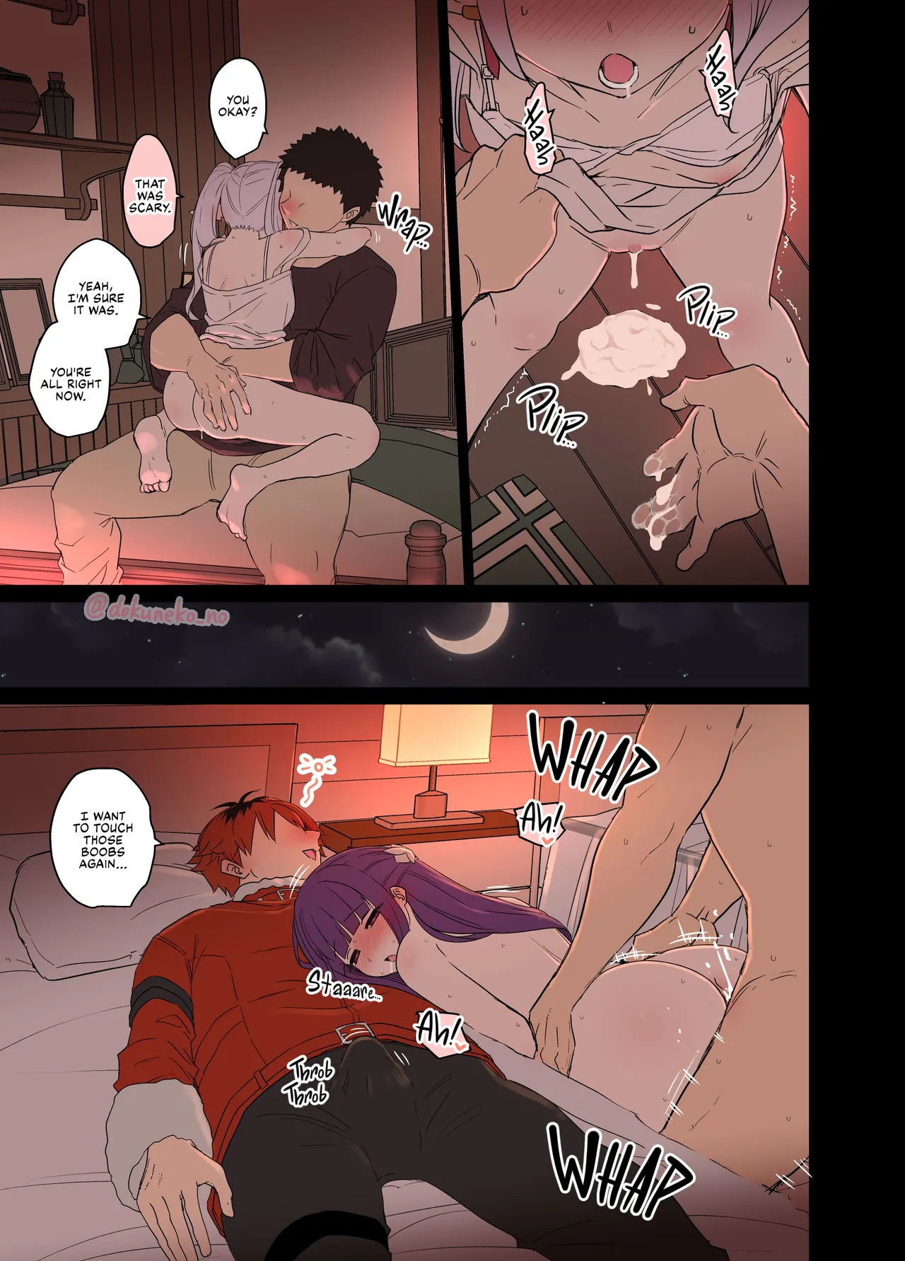 Frieren Has a Very Bad Night "Part 2" page 8