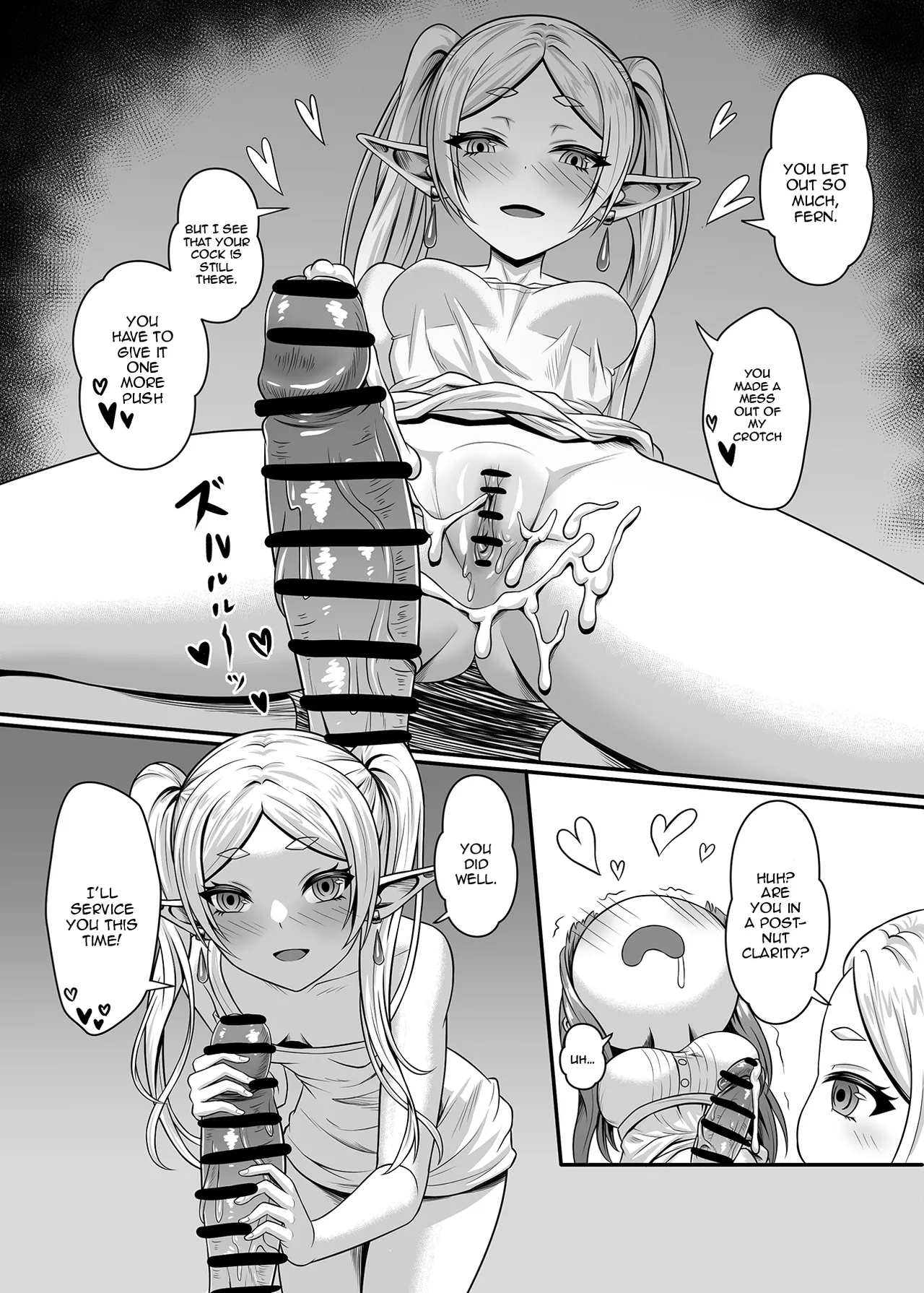 Frieren's Big Dick Magic page 10