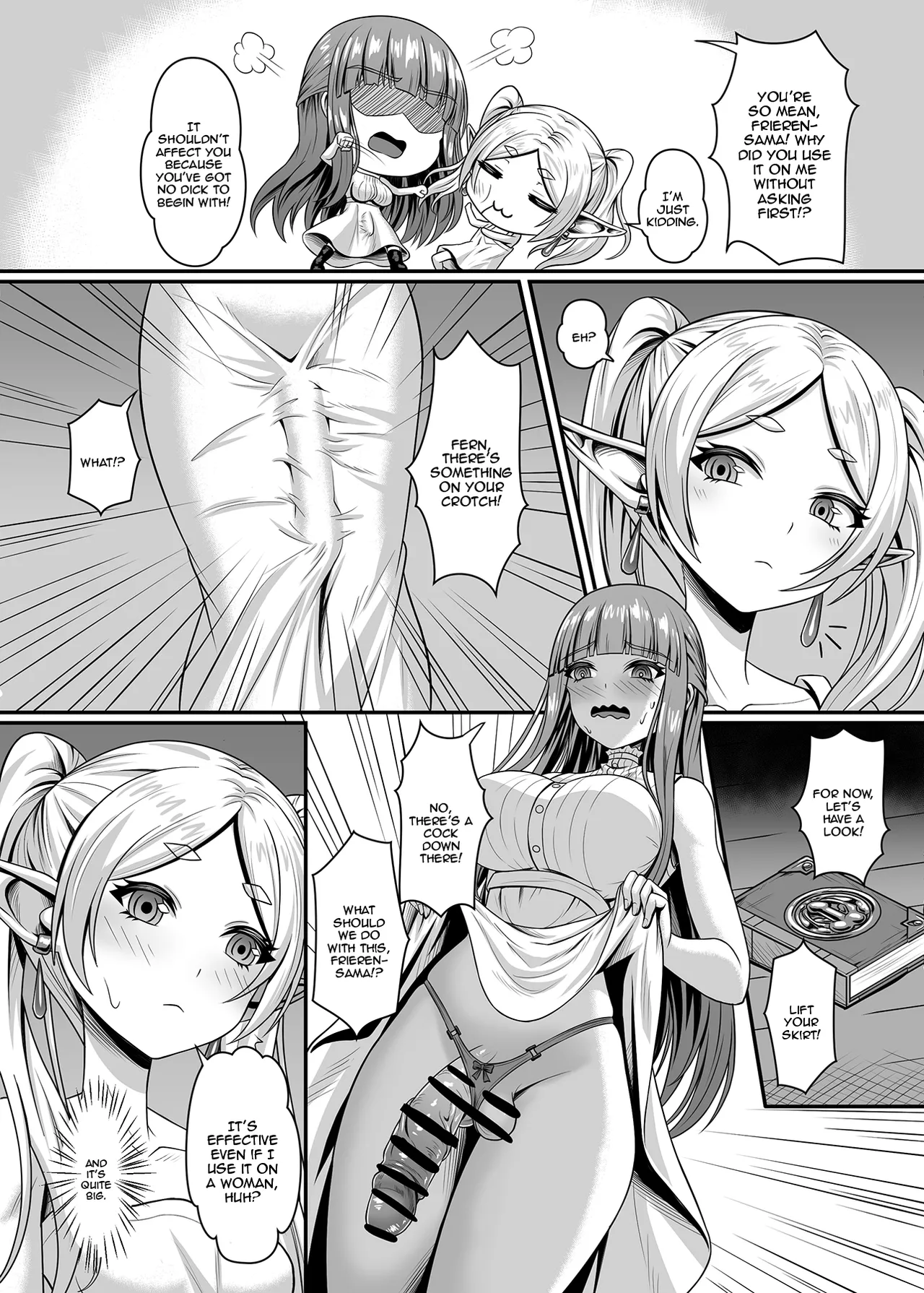 Frieren's Big Dick Magic page 5